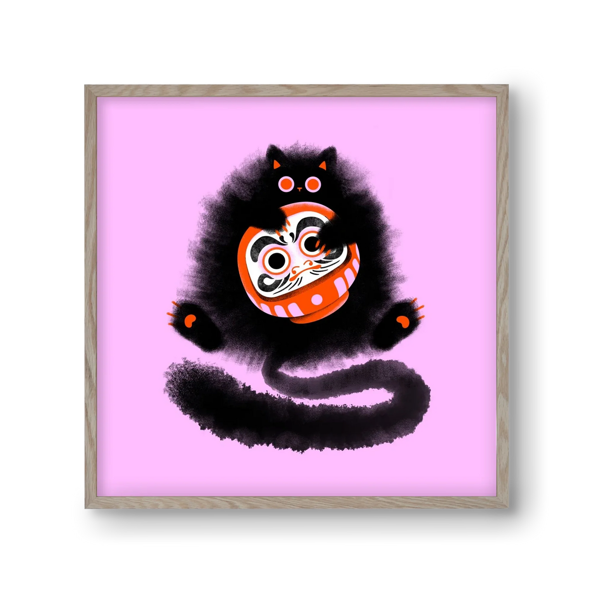 Daruma cat - artbridge