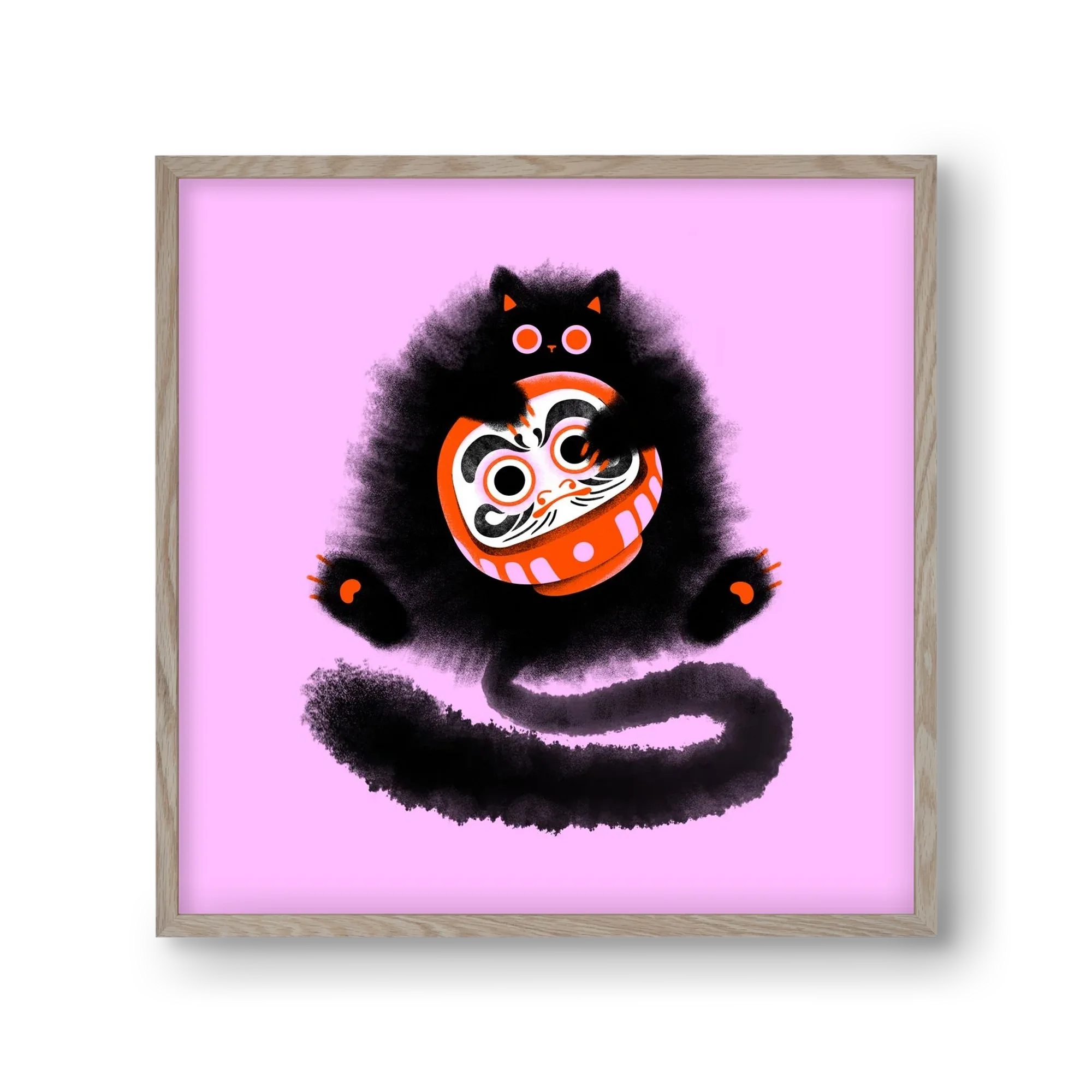 Daruma cat - artbridge