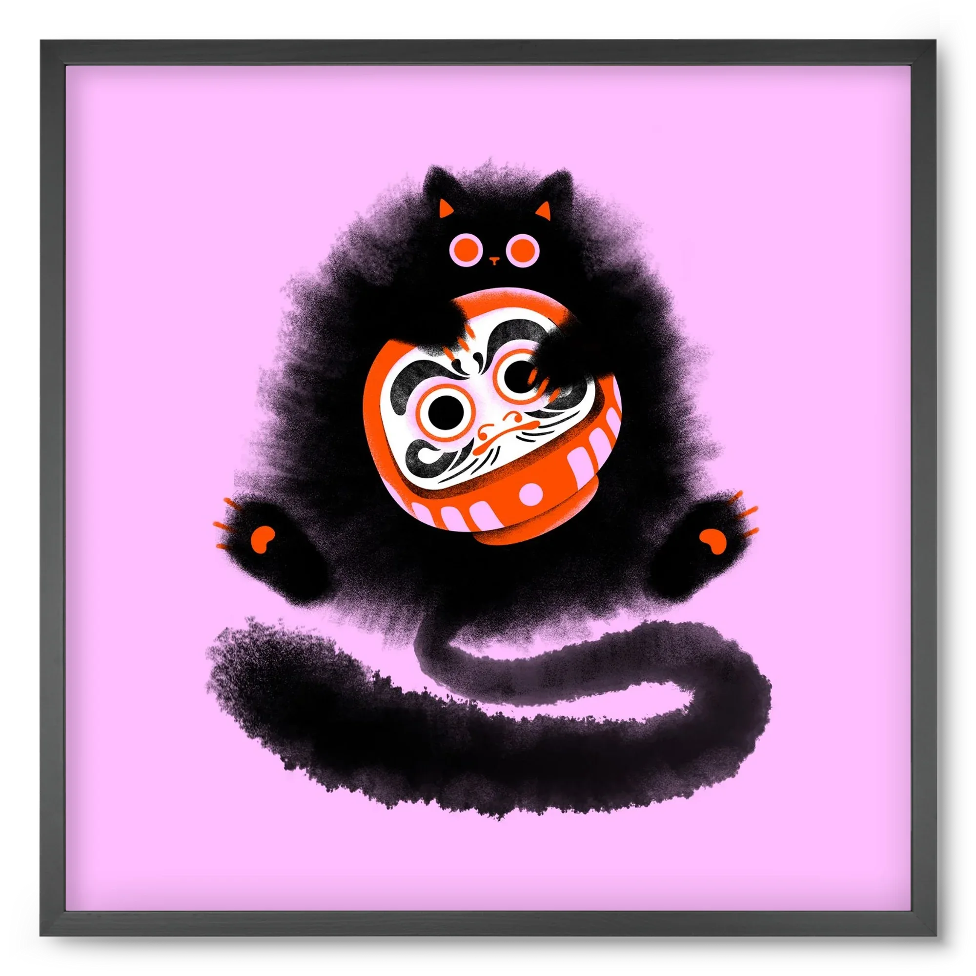 Daruma cat - artbridge