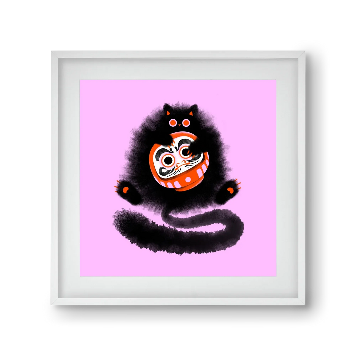 Daruma cat - artbridge