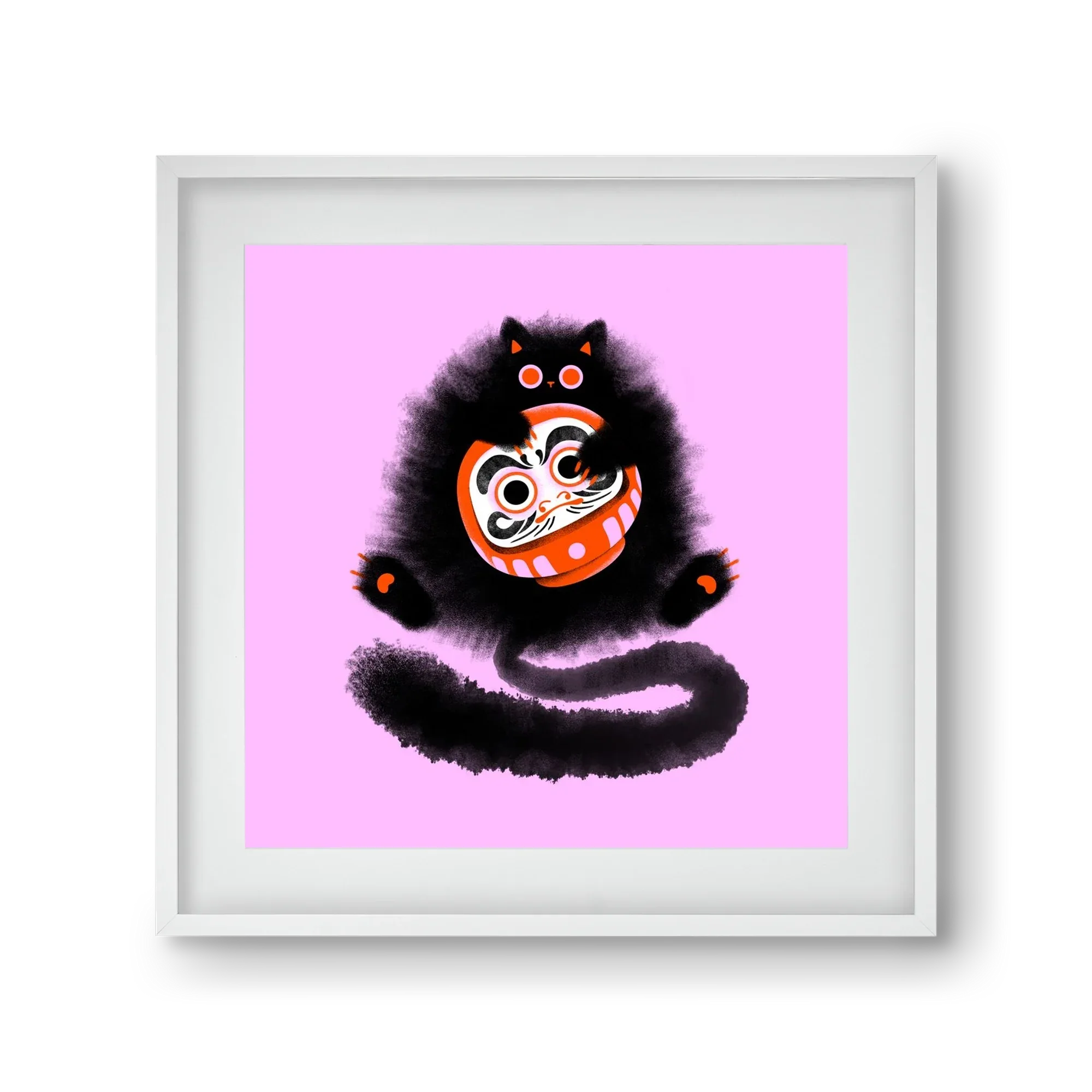 Daruma cat - artbridge