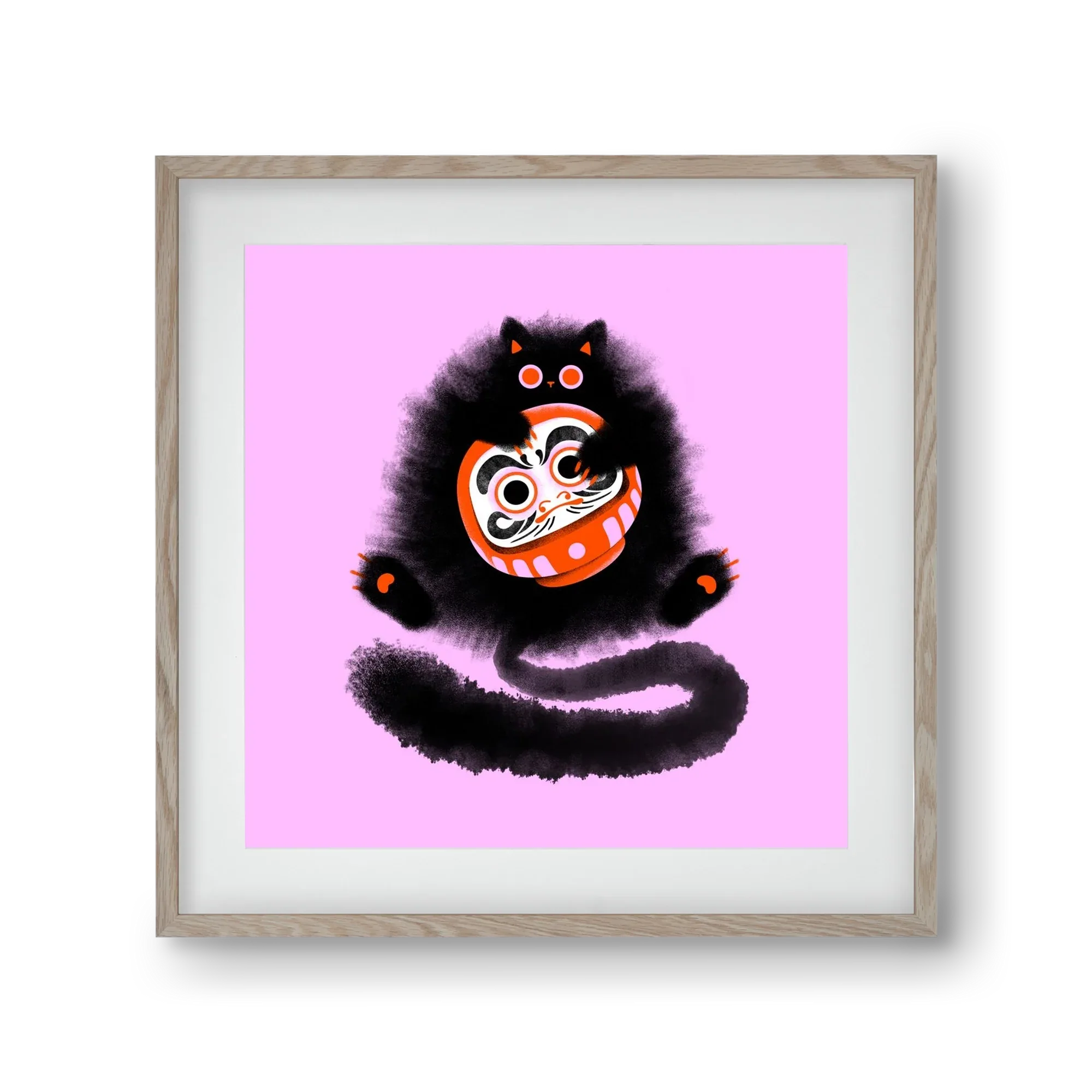 Daruma cat - artbridge