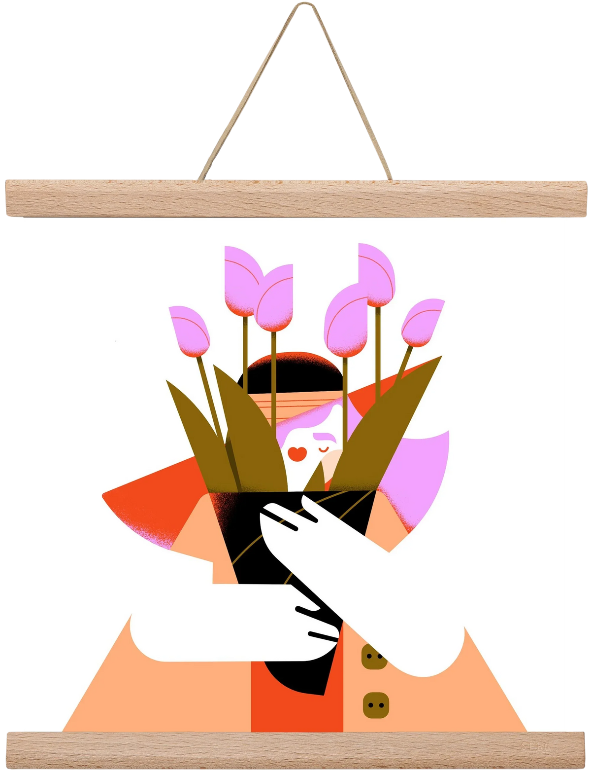 Tulip girl - artbridge
