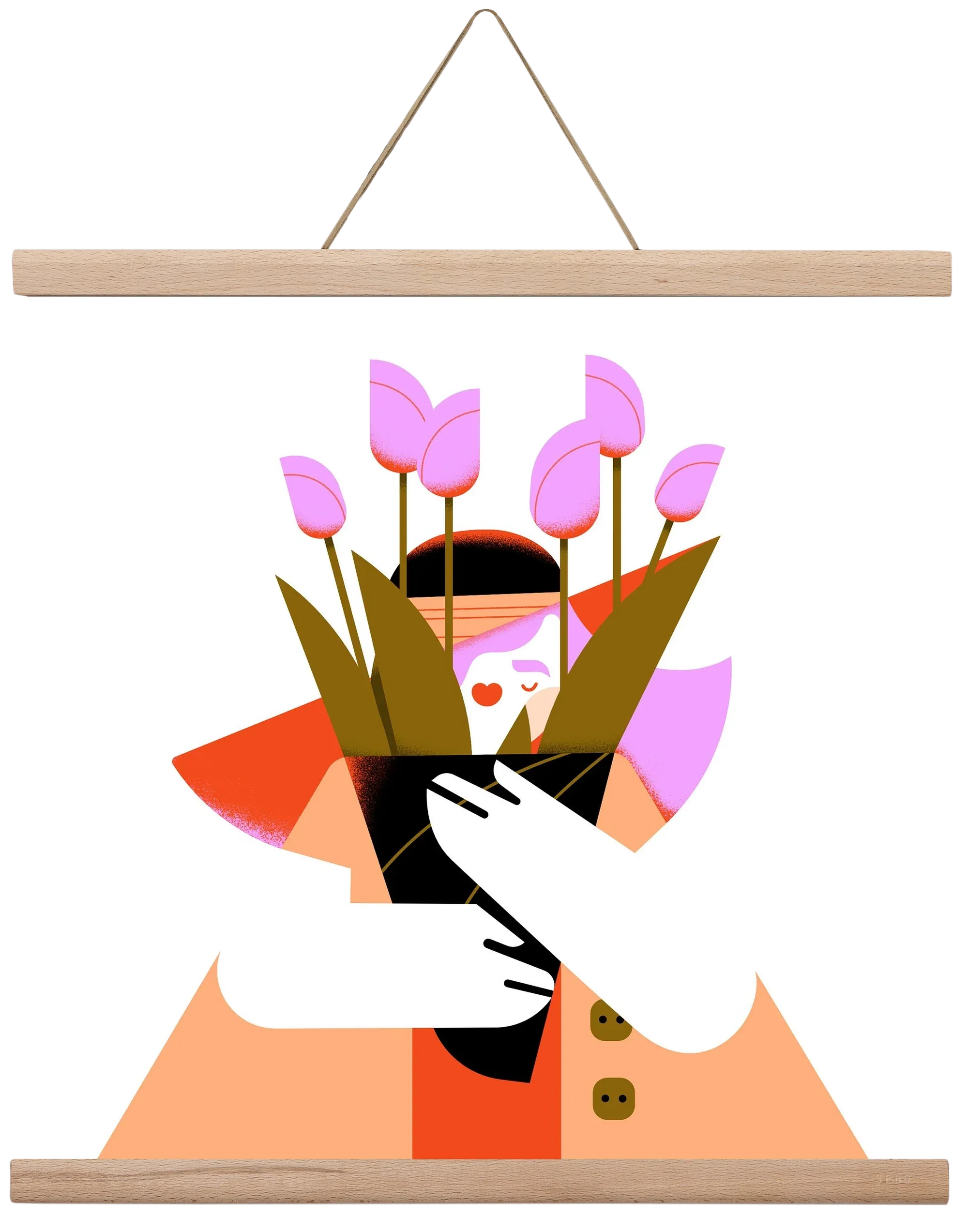Tulip girl - artbridge