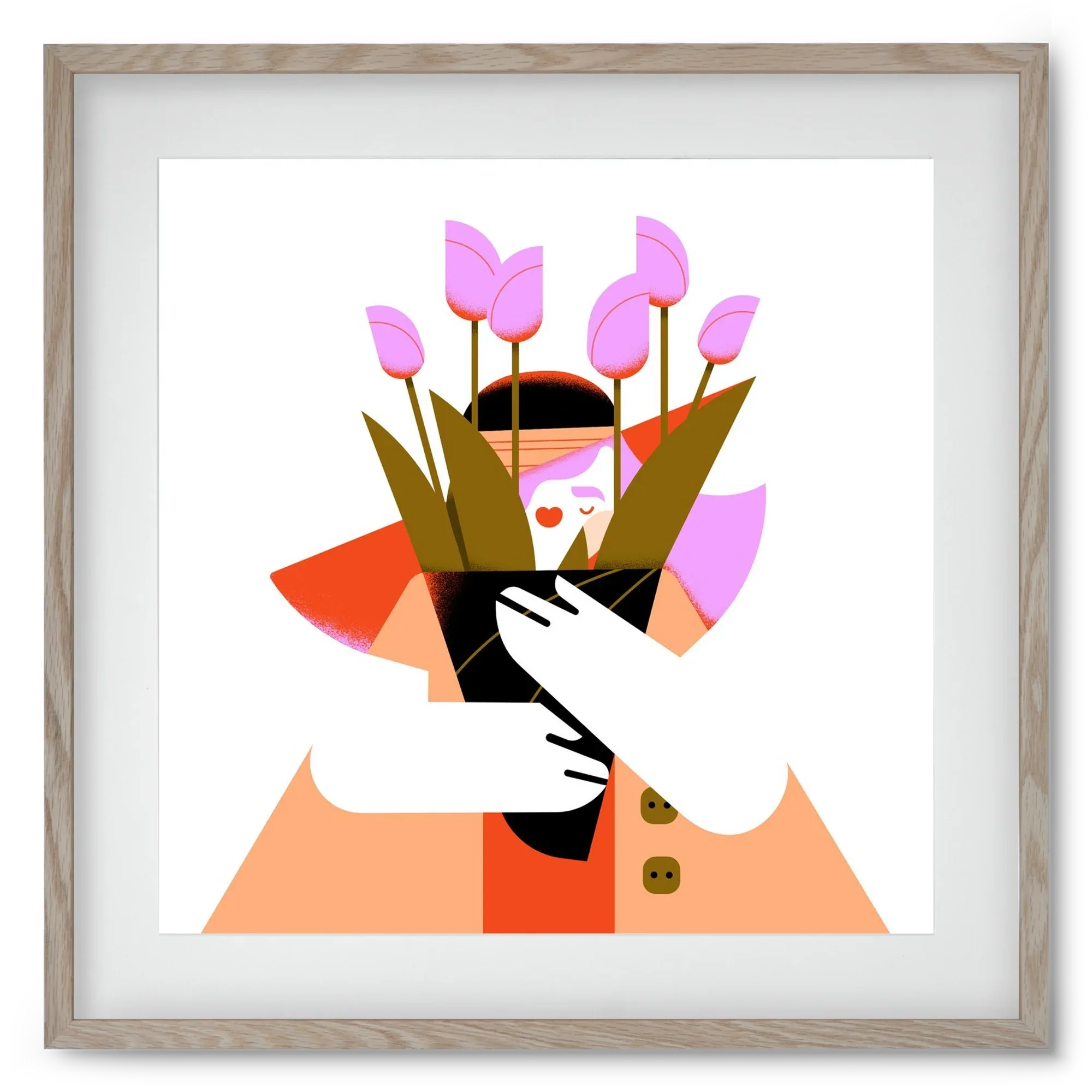 Tulip girl - artbridge
