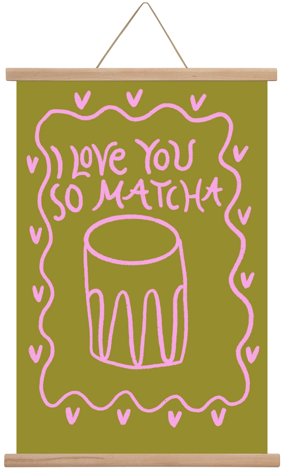Love you so Matcha - artbridge