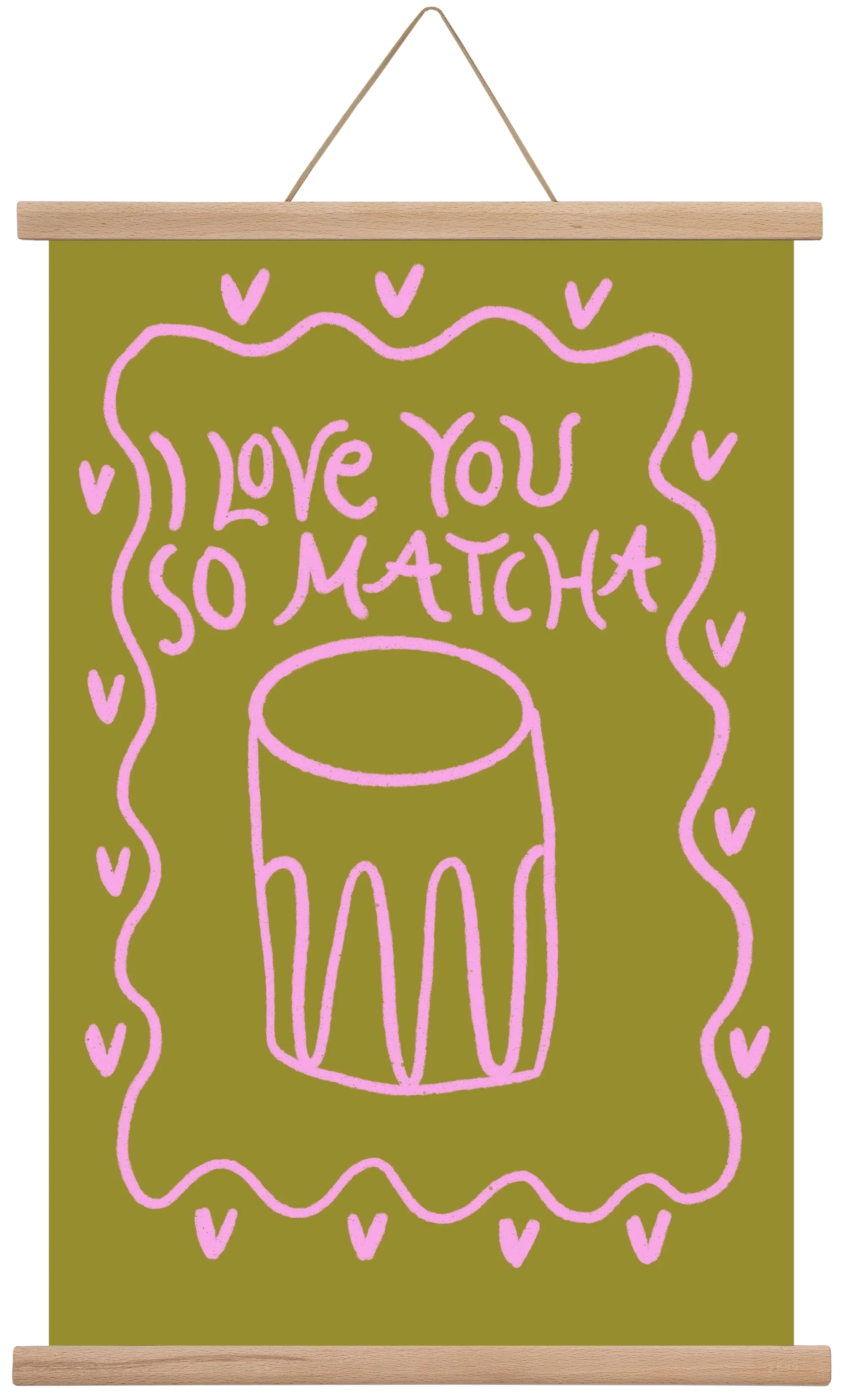 Love you so Matcha - artbridge