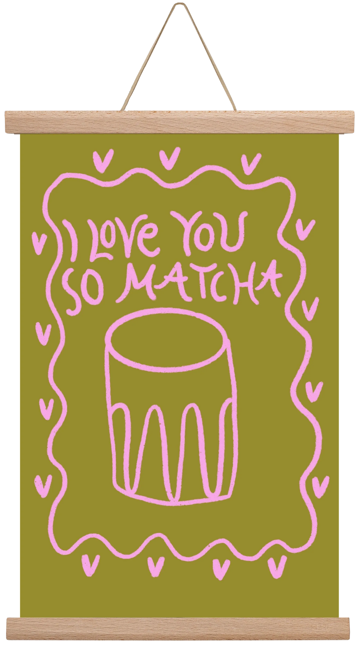 Love you so Matcha - artbridge