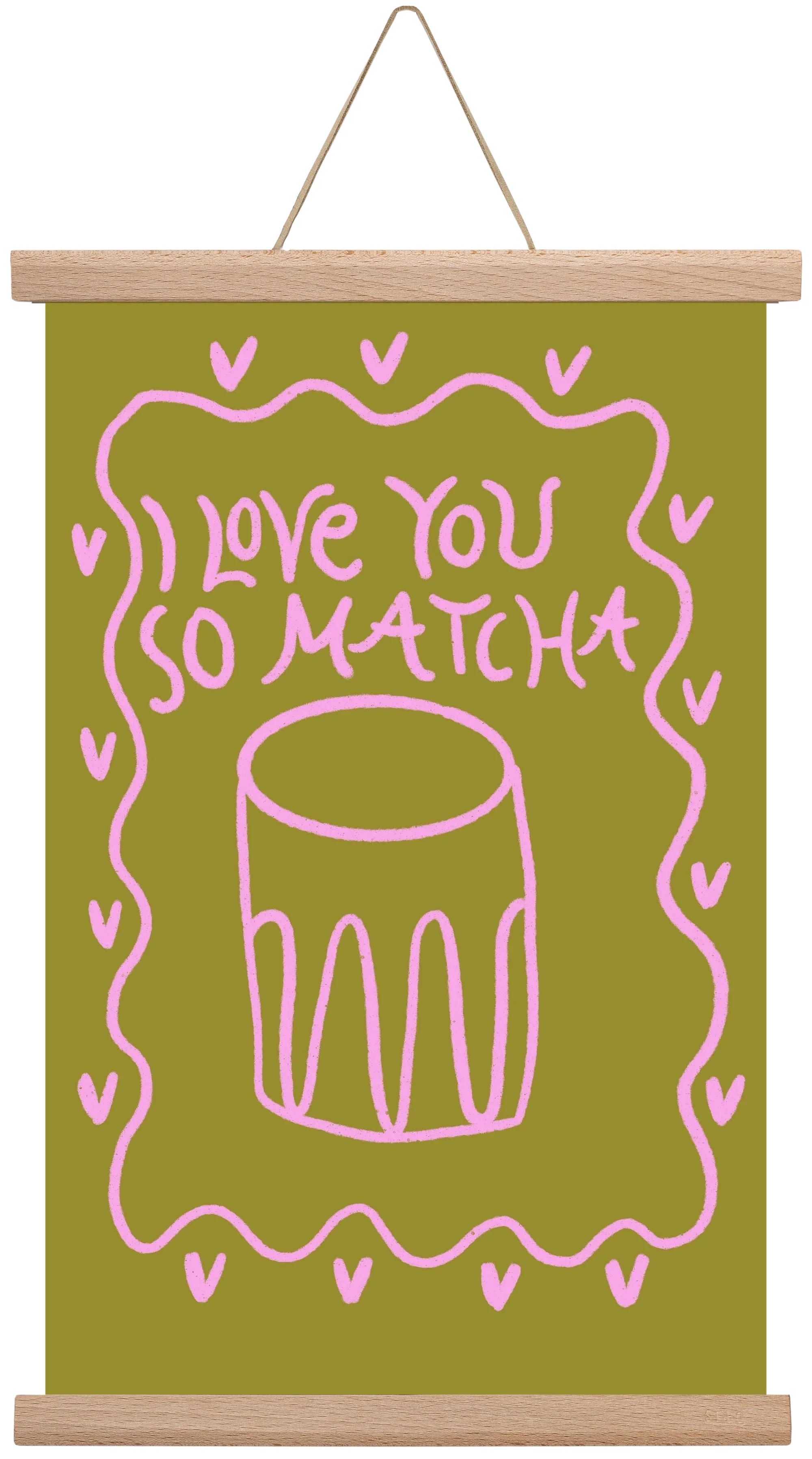 Love you so Matcha - artbridge