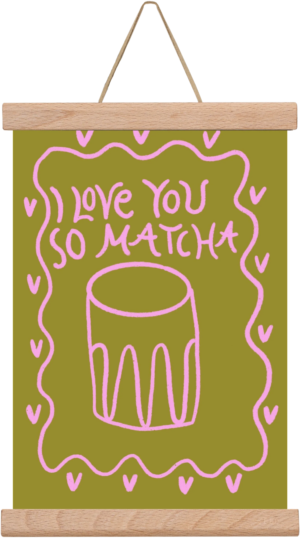 Love you so Matcha - artbridge