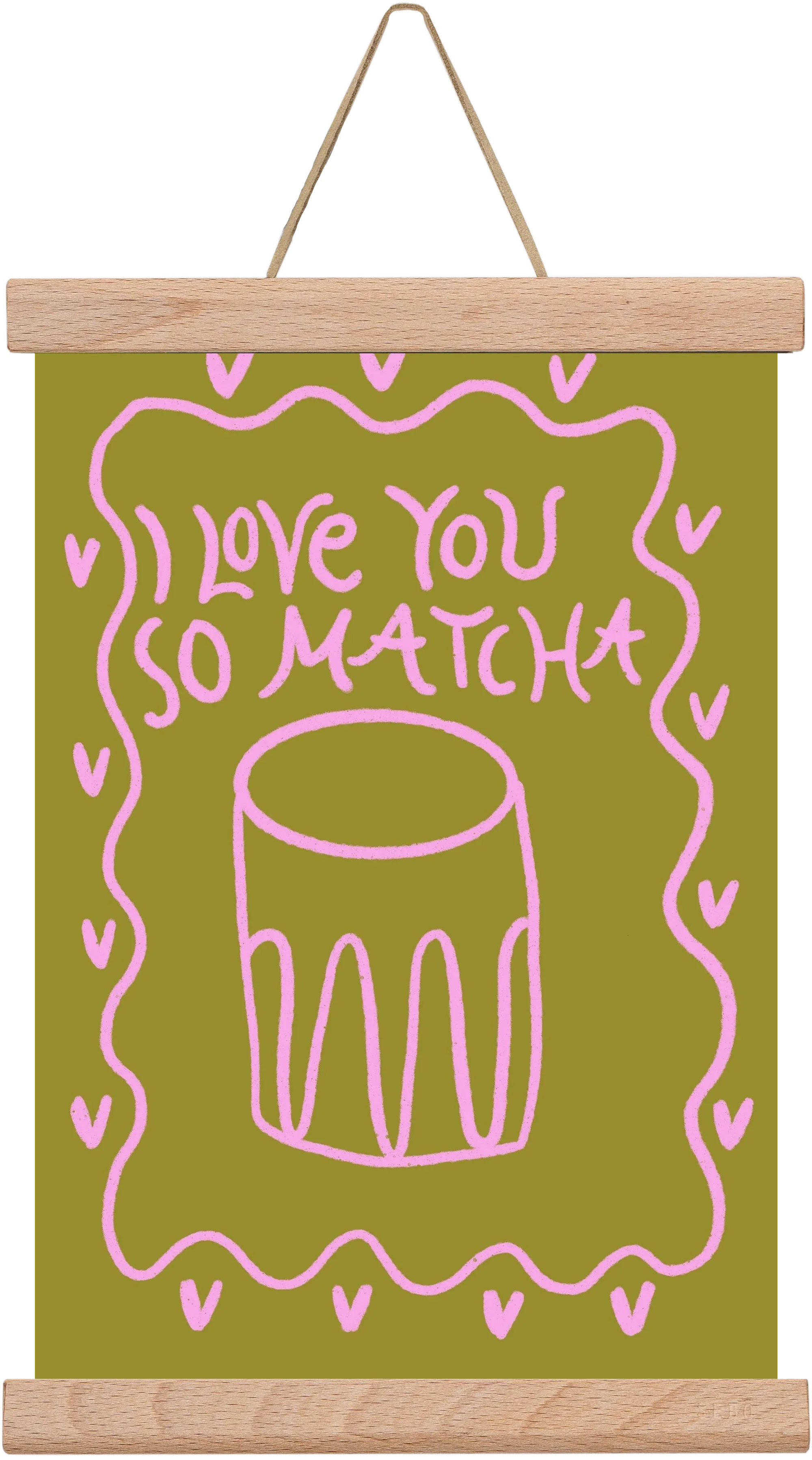 Love you so Matcha - artbridge