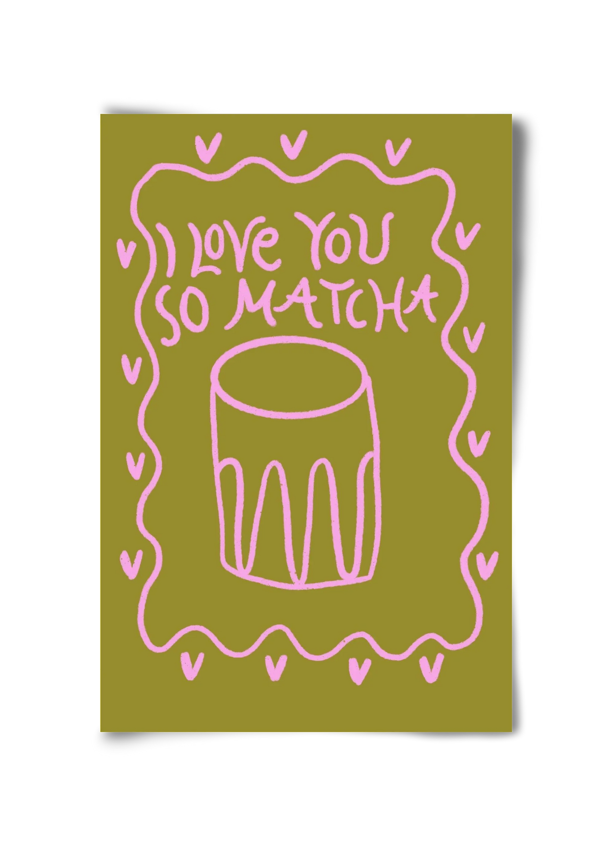 Love you so Matcha - artbridge