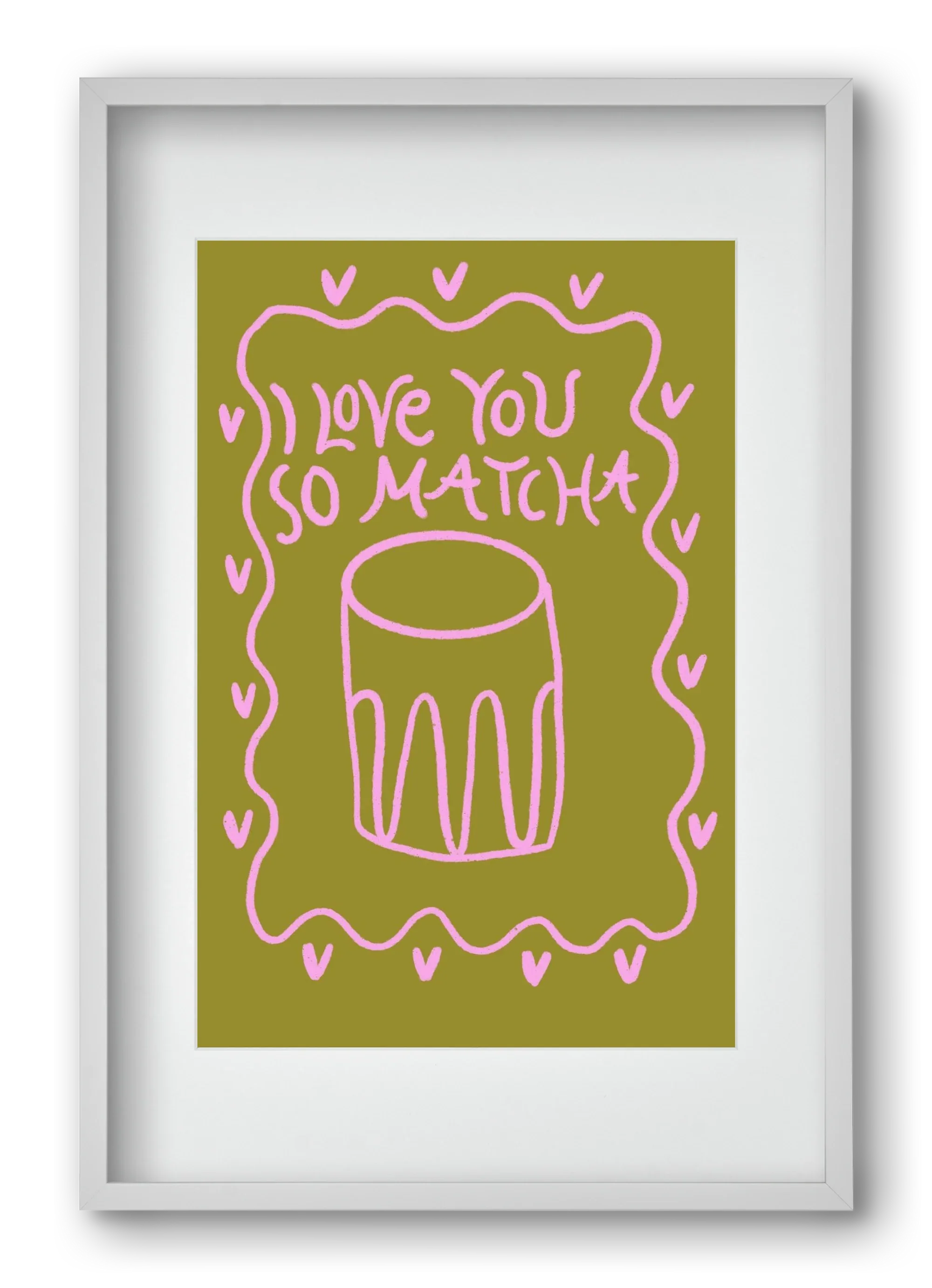 Love you so Matcha - artbridge