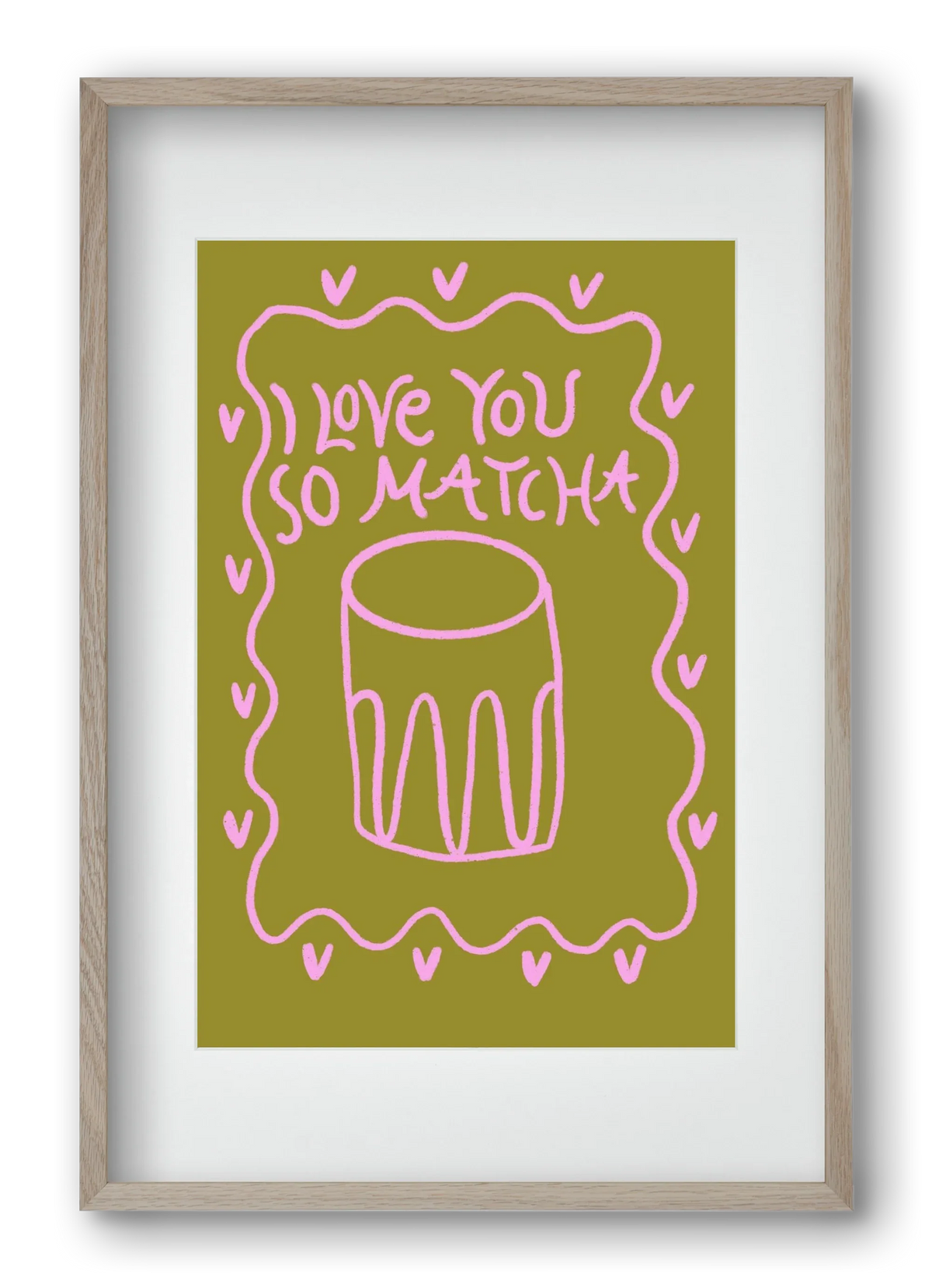 Love you so Matcha - artbridge
