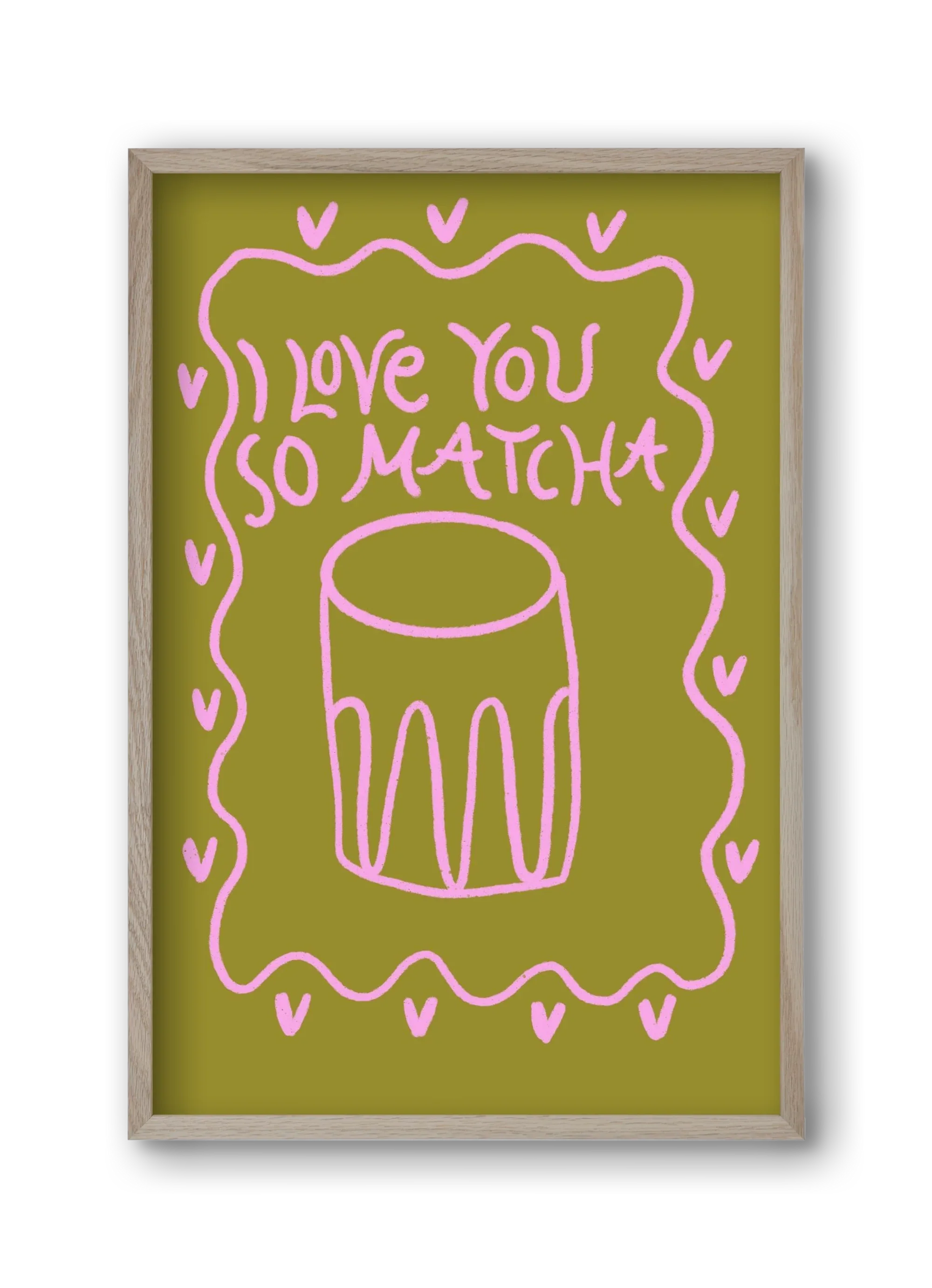 Love you so Matcha - artbridge