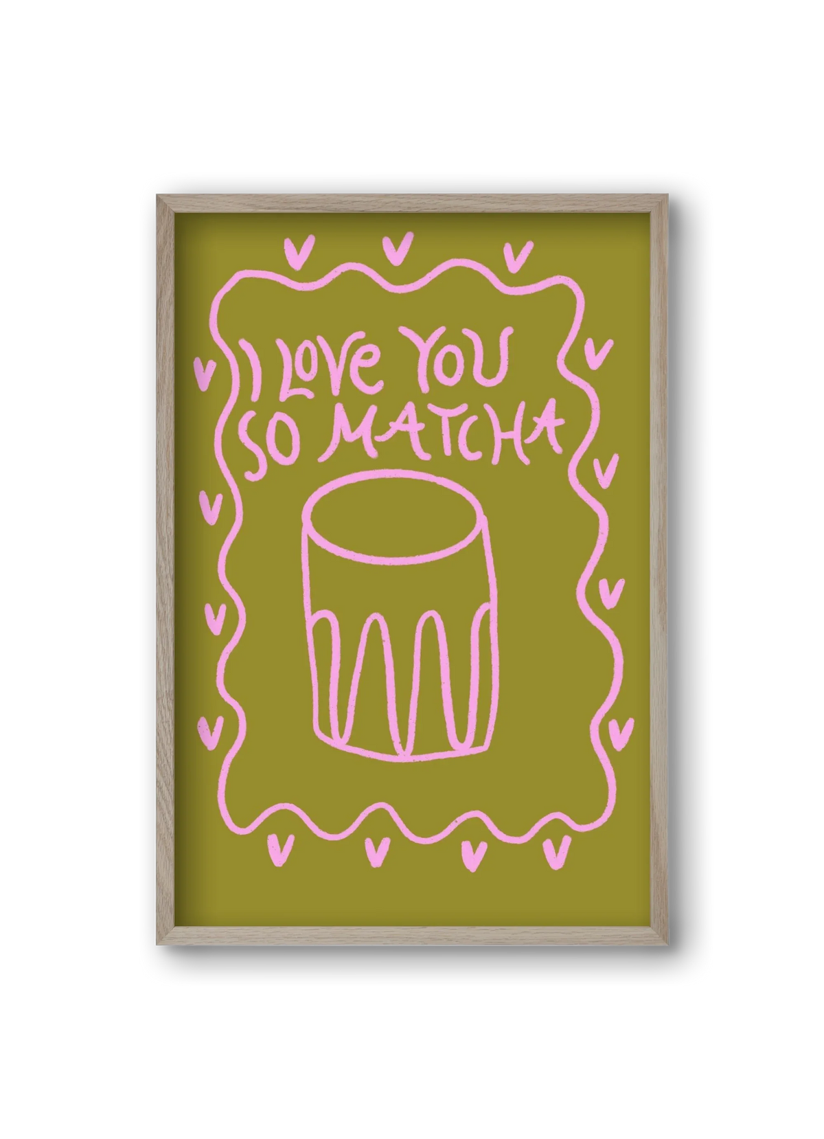 Love you so Matcha - artbridge