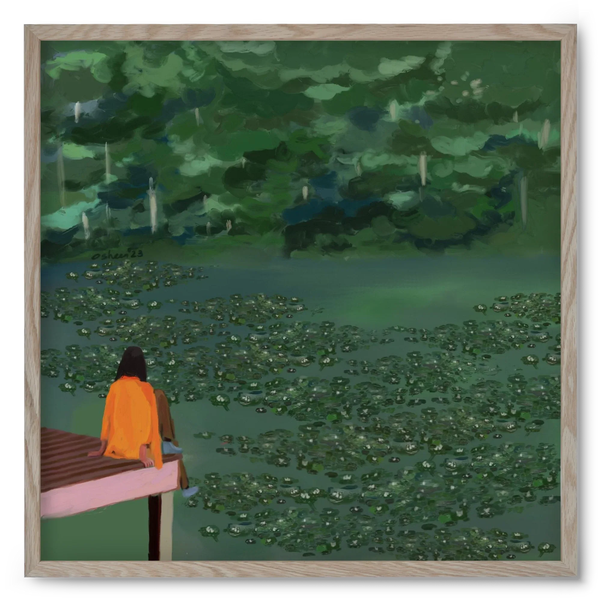 DAYDREAMING AT THE LAKE - artbridge
