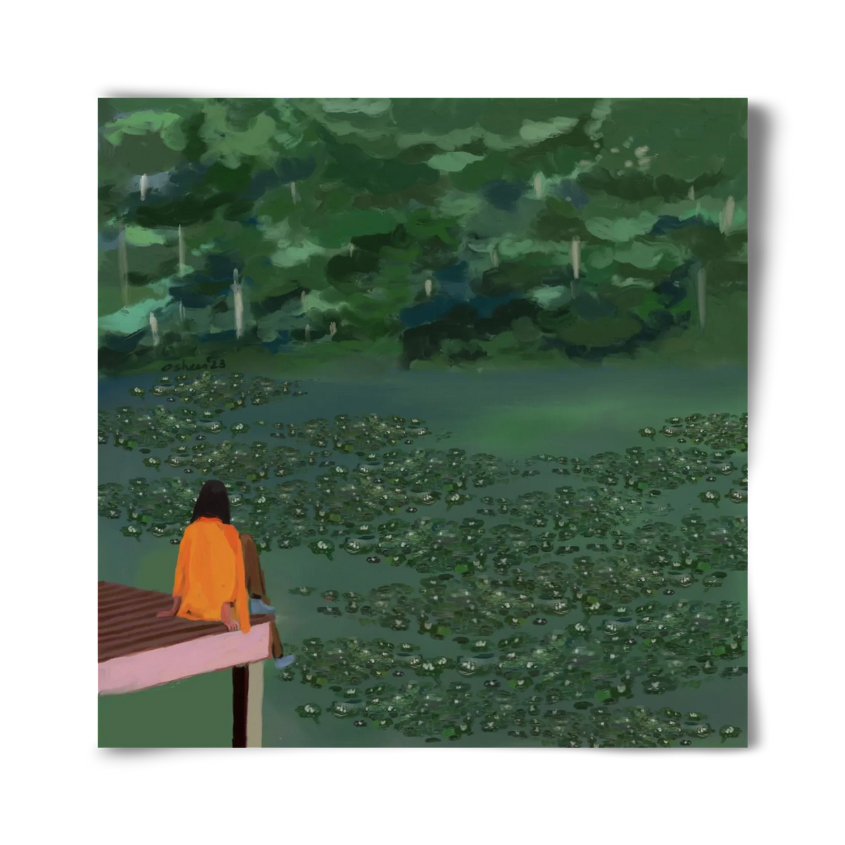 DAYDREAMING AT THE LAKE - artbridge
