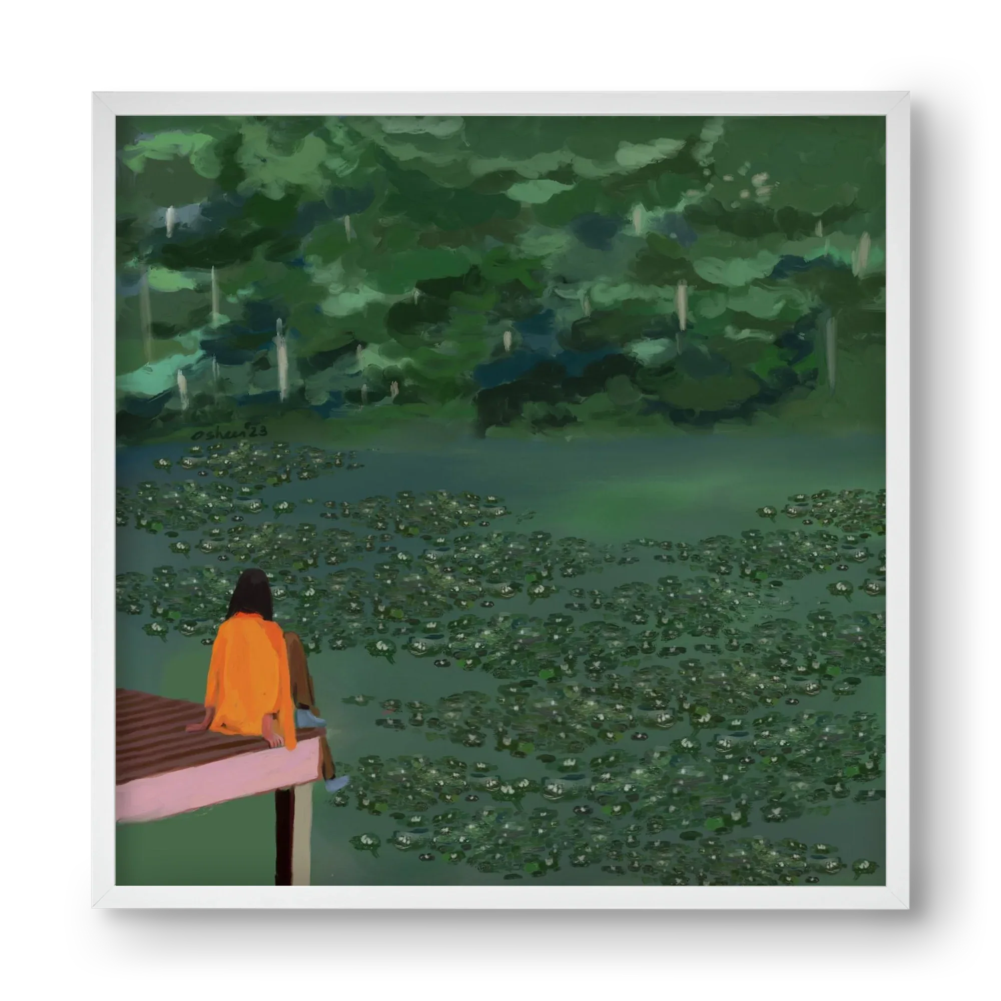 DAYDREAMING AT THE LAKE - artbridge
