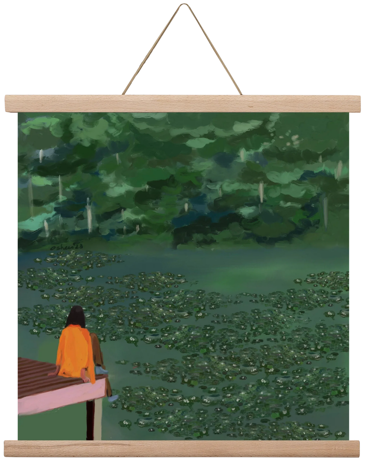 DAYDREAMING AT THE LAKE - artbridge