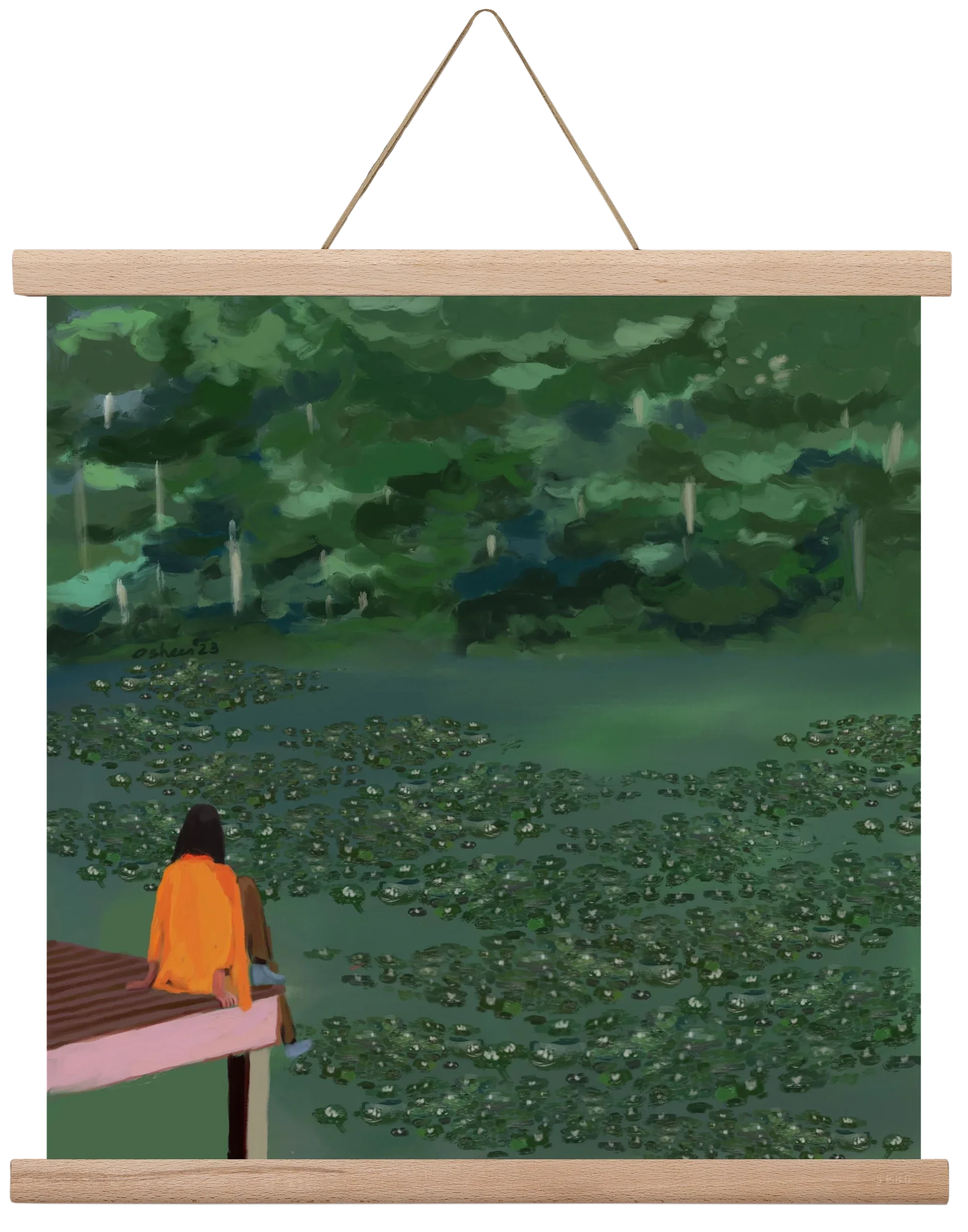 DAYDREAMING AT THE LAKE - artbridge