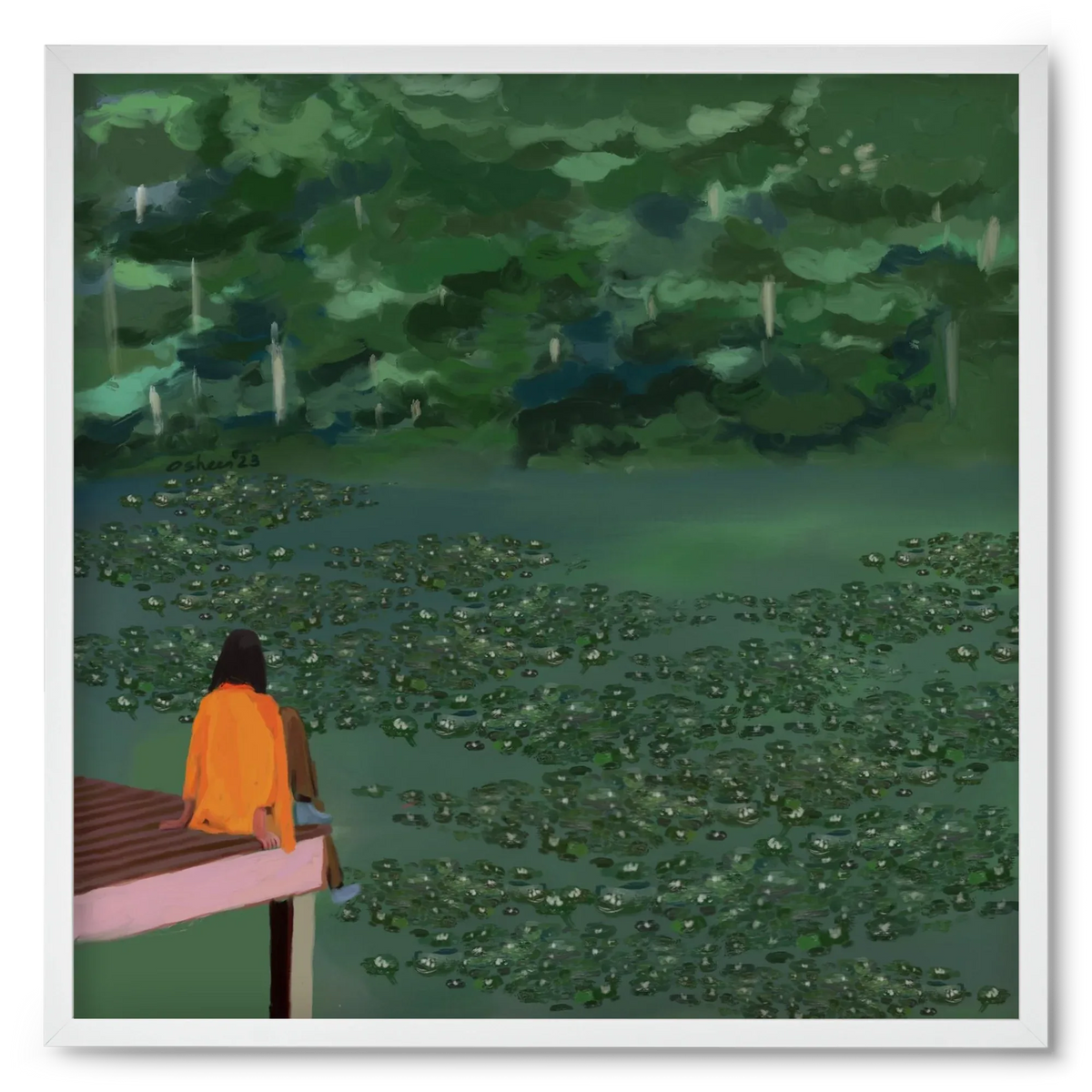 DAYDREAMING AT THE LAKE - artbridge