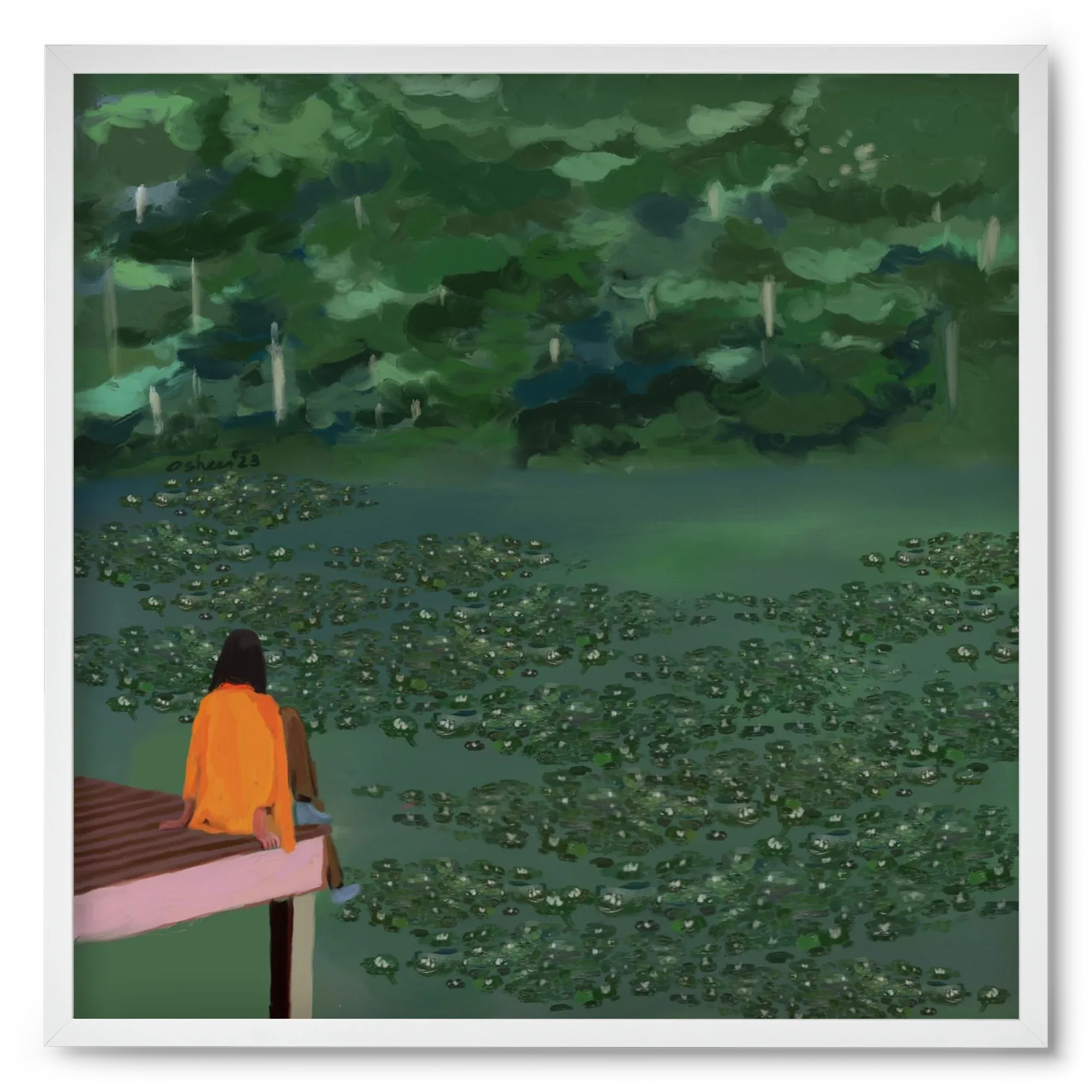 DAYDREAMING AT THE LAKE - artbridge