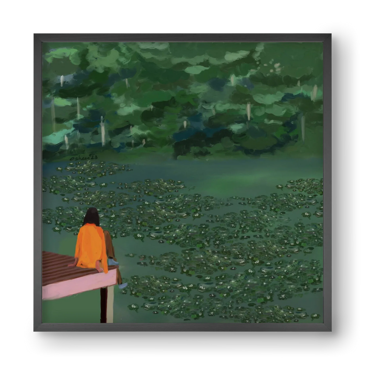 DAYDREAMING AT THE LAKE - artbridge