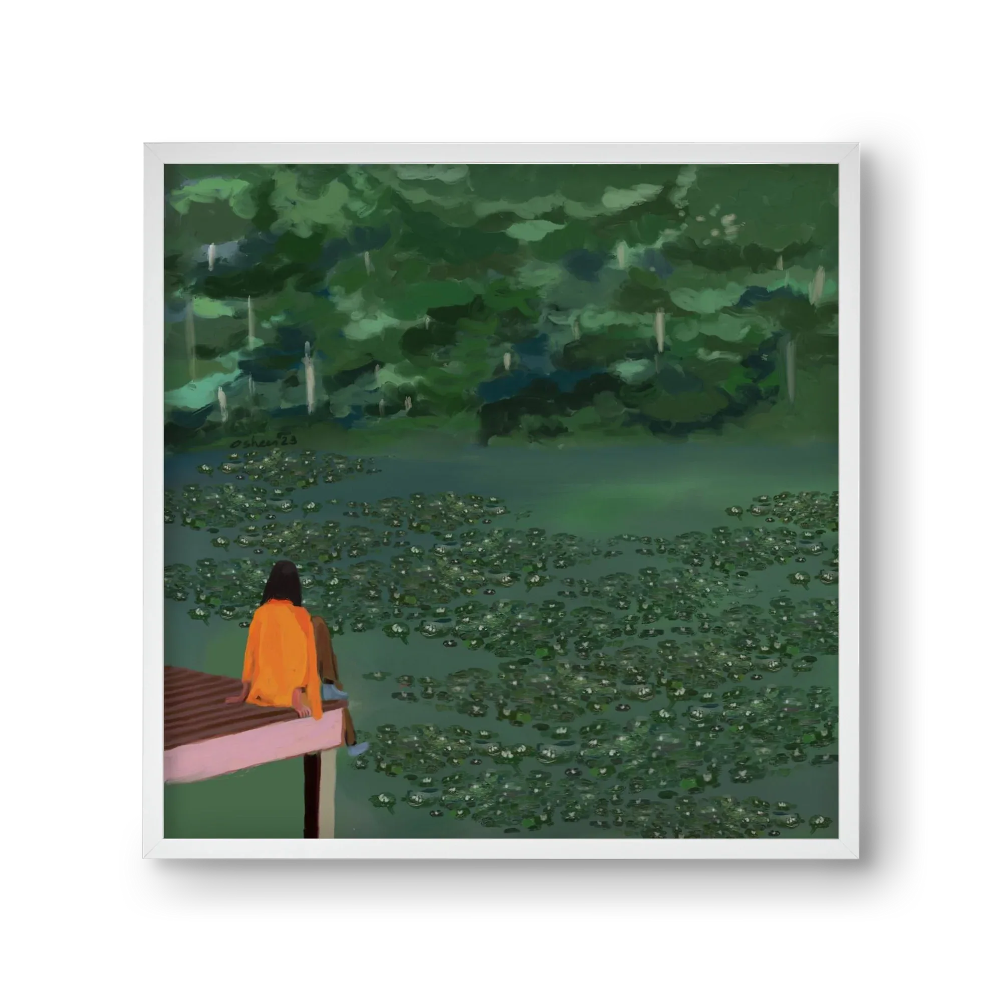 DAYDREAMING AT THE LAKE - artbridge