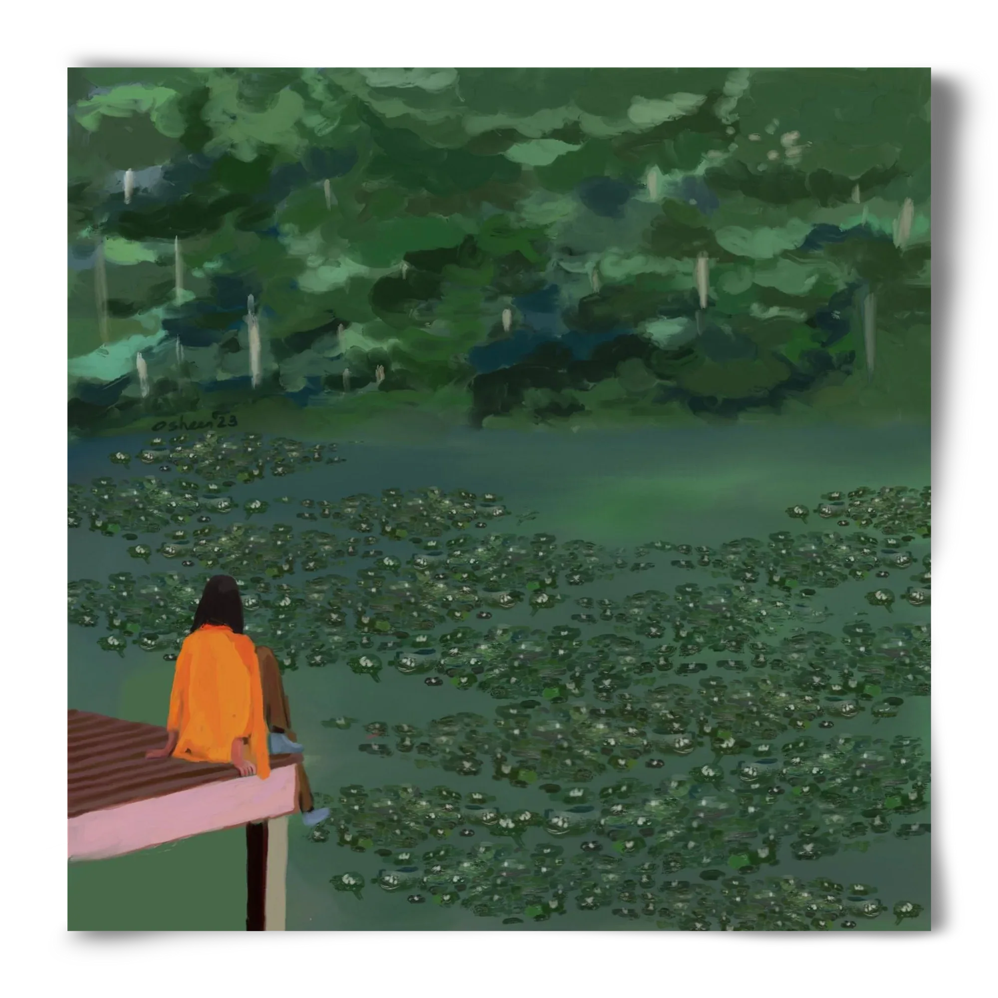 DAYDREAMING AT THE LAKE - artbridge