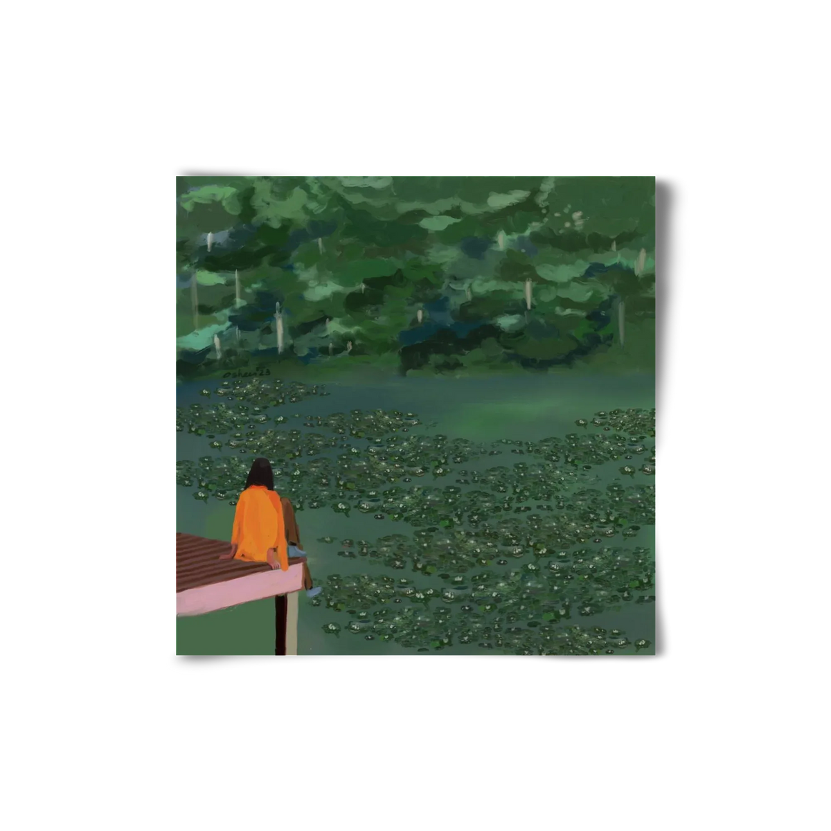 DAYDREAMING AT THE LAKE - artbridge