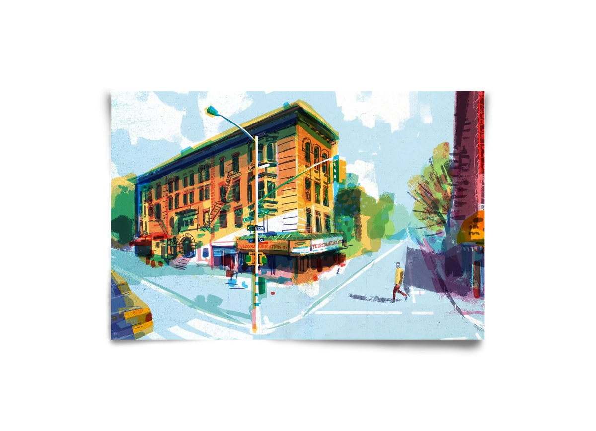 Street in New York 1 - artbridge