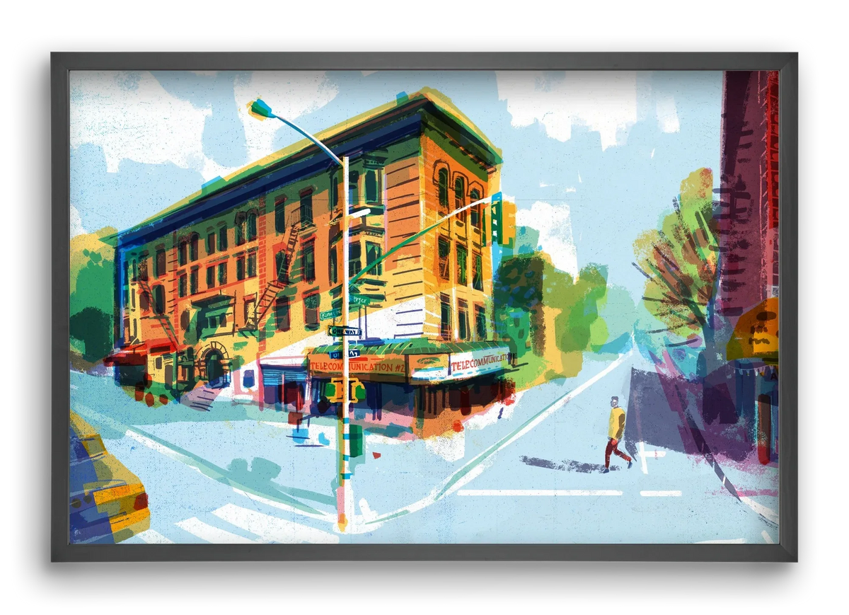 Street in New York 1 - artbridge