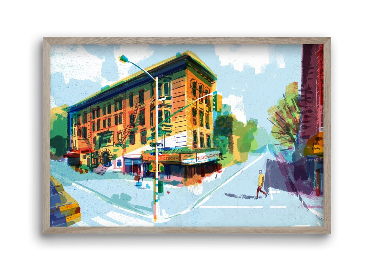 Street in New York 1 - artbridge