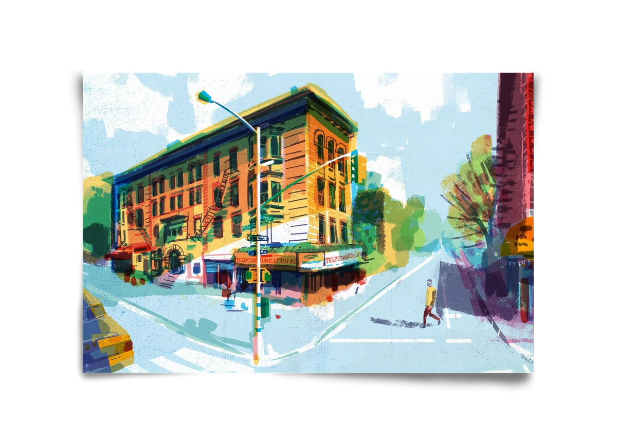 Street in New York 1 - artbridge