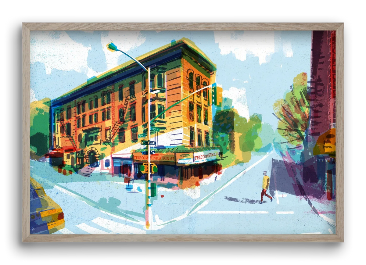 Street in New York 1 - artbridge