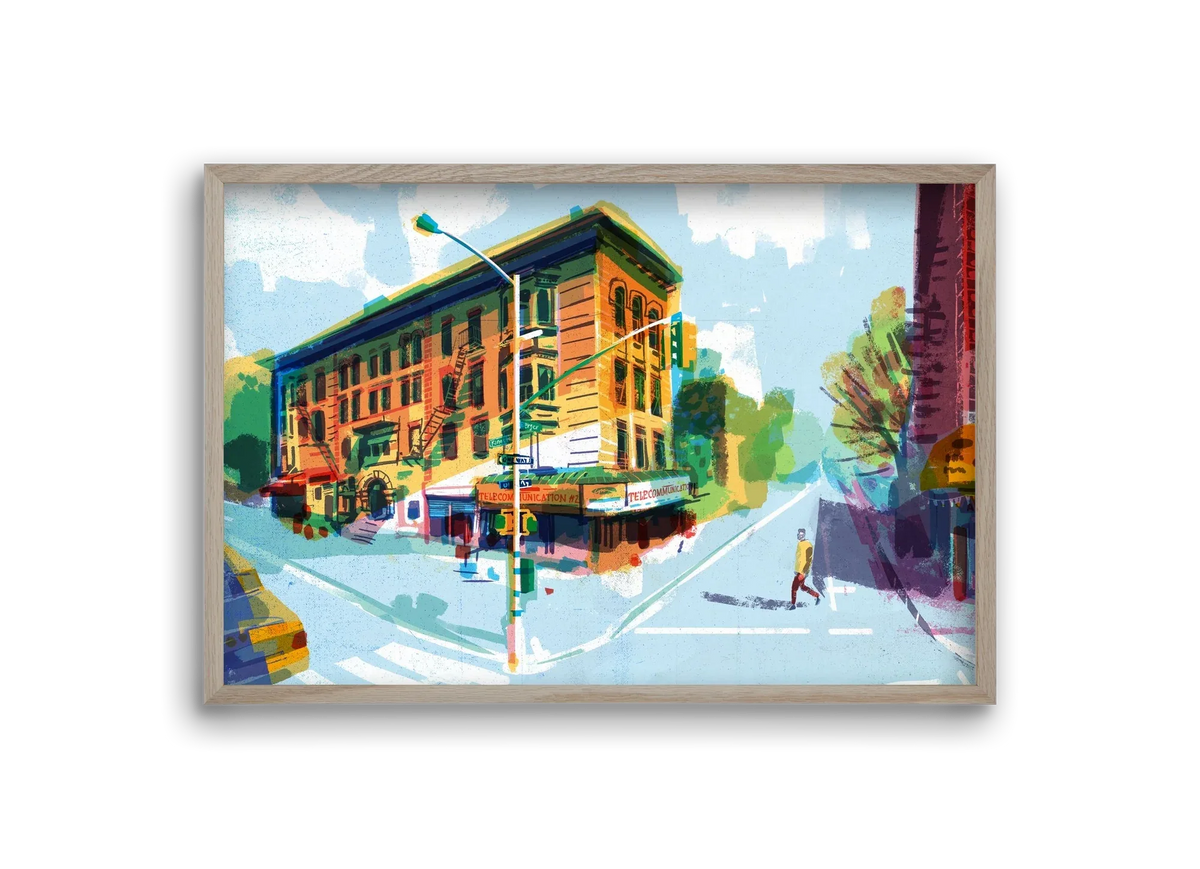 Street in New York 1 - artbridge