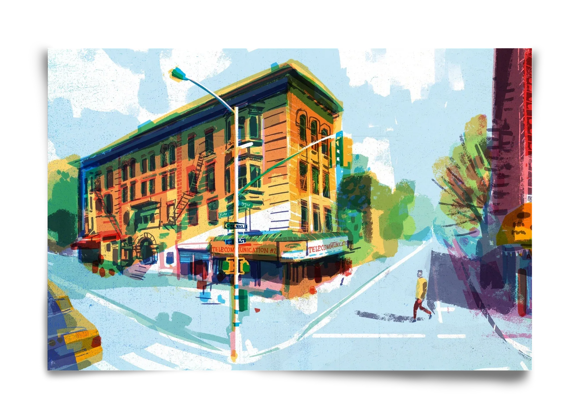 Street in New York 1 - artbridge
