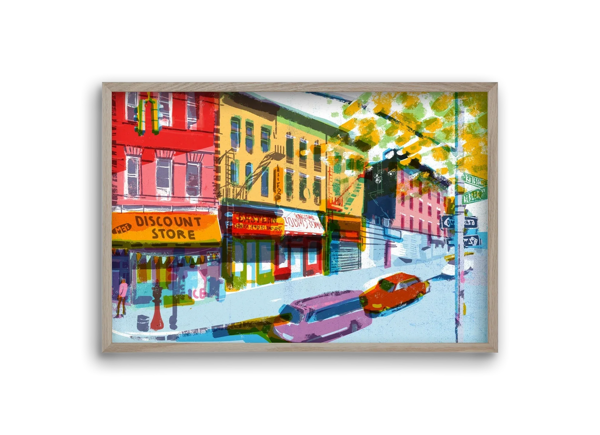 Street in New York 2 - artbridge