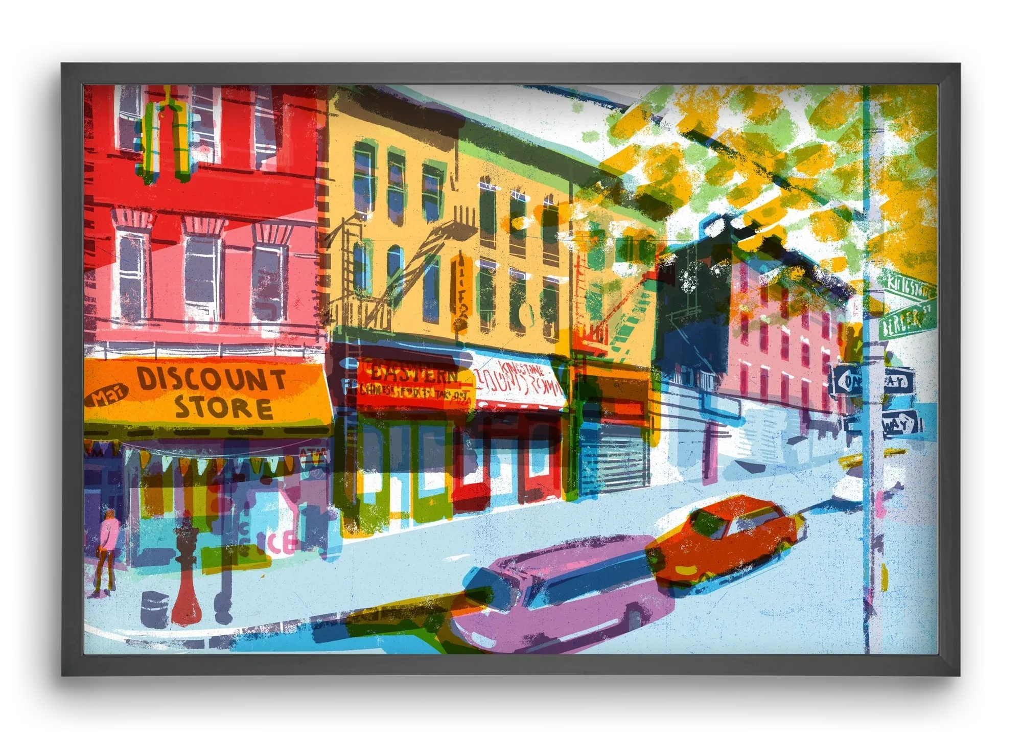 Street in New York 2 - artbridge