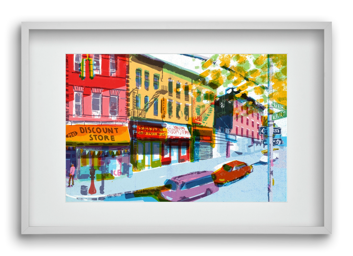 Street in New York 2 - artbridge