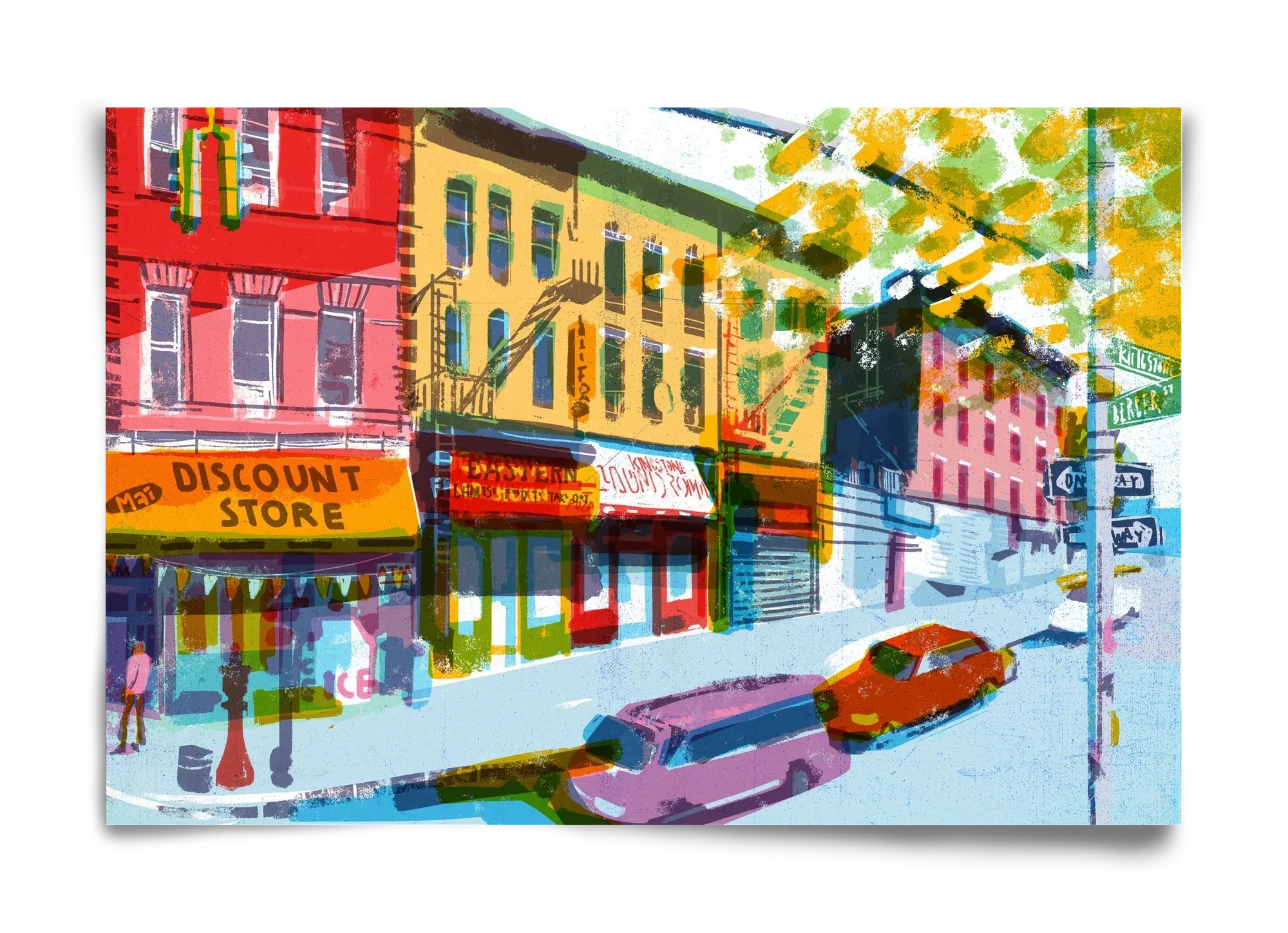 Street in New York 2 - artbridge