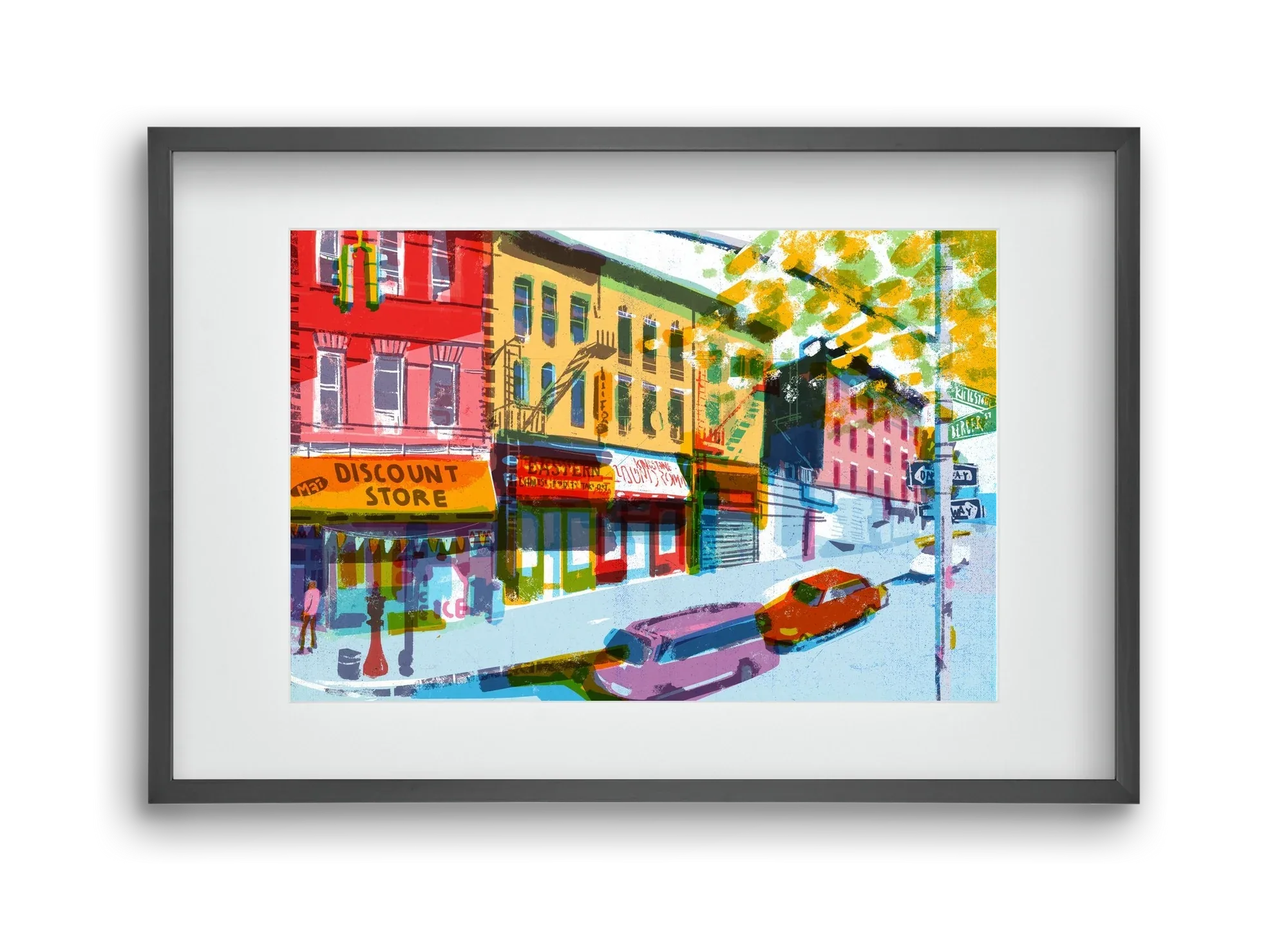 Street in New York 2 - artbridge