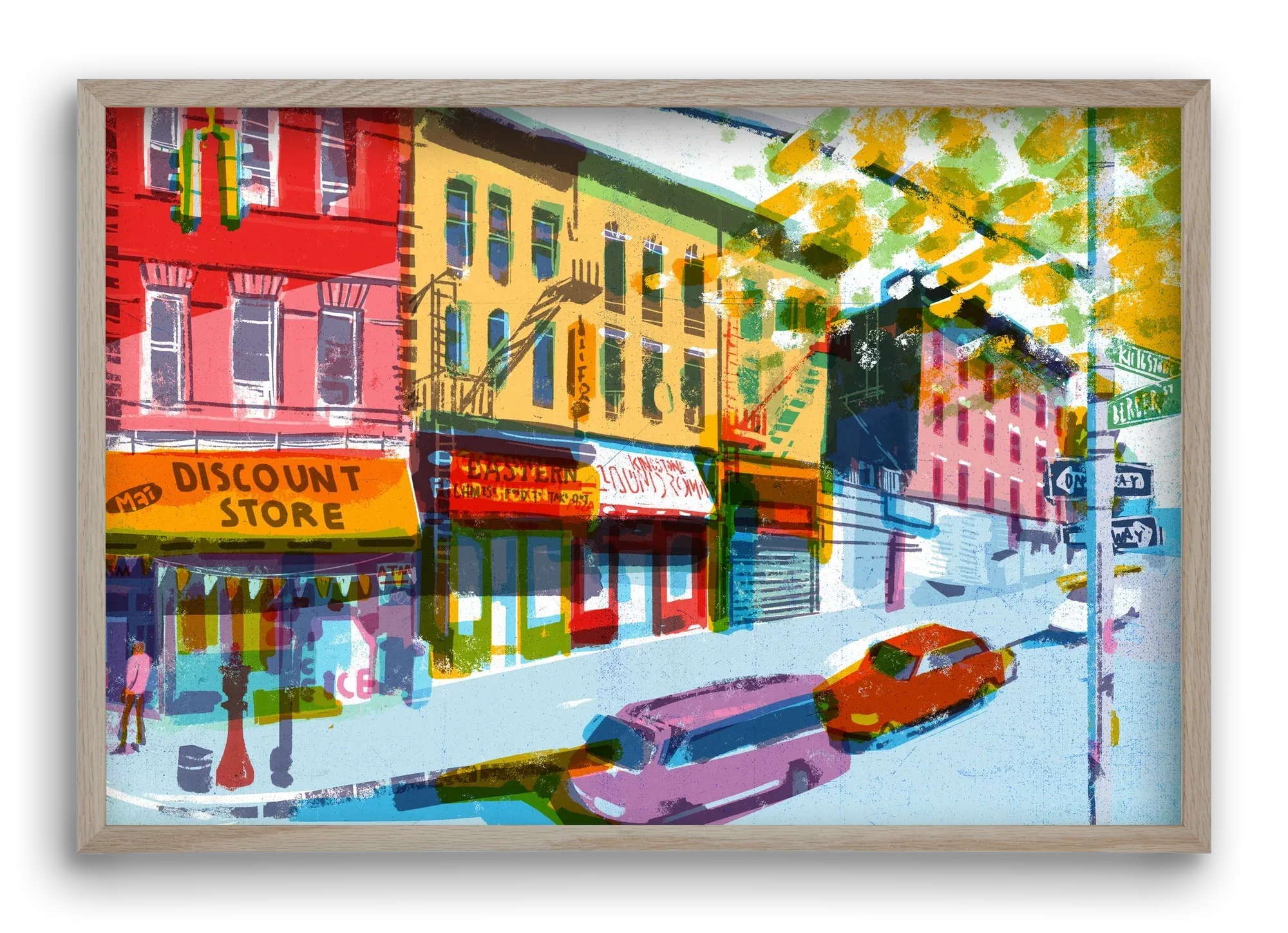 Street in New York 2 - artbridge