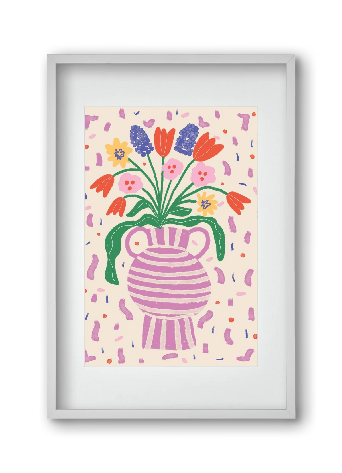 flowers in a vase - artbridge