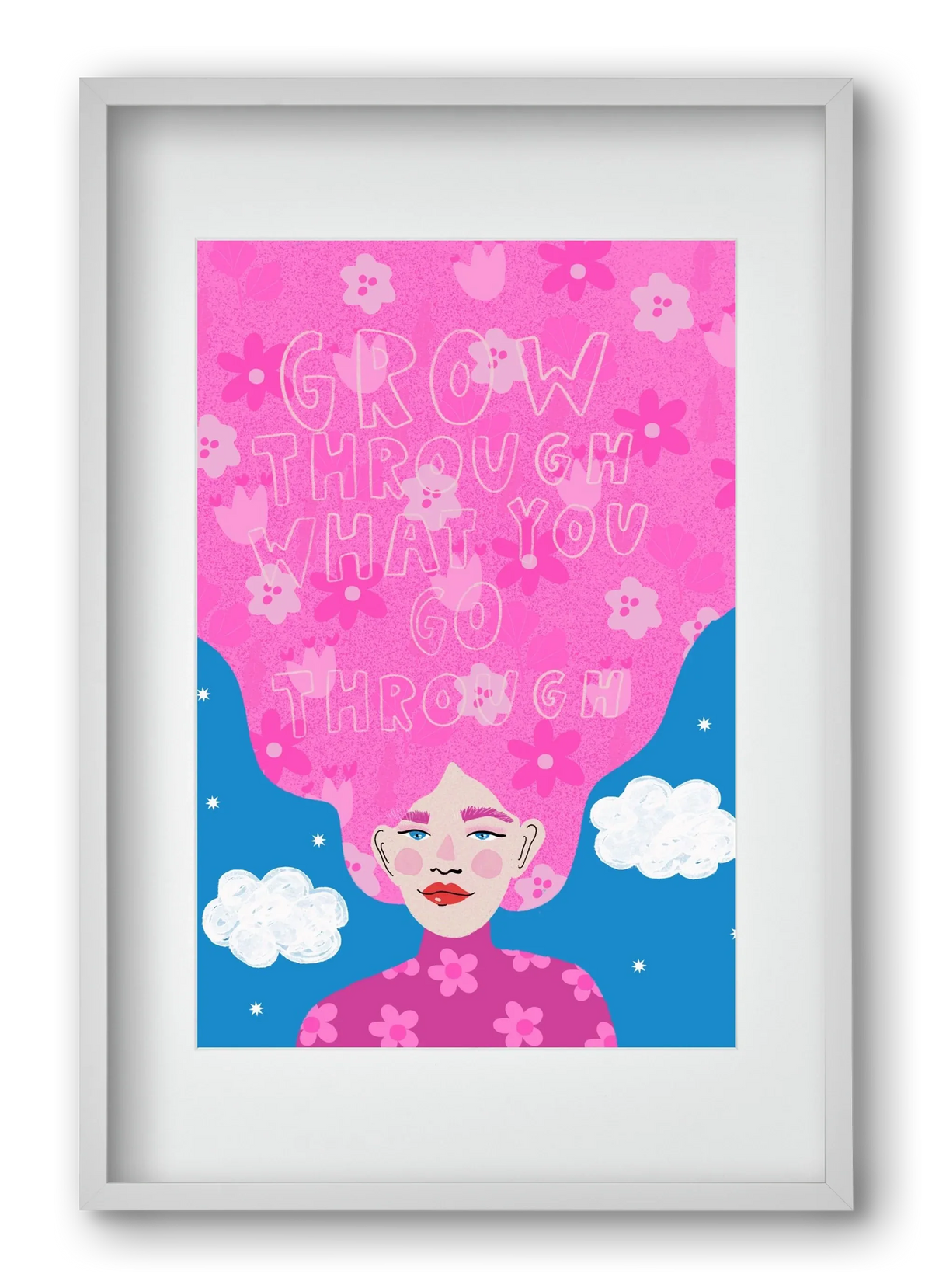 Grow Through What You Go Through - artbridge