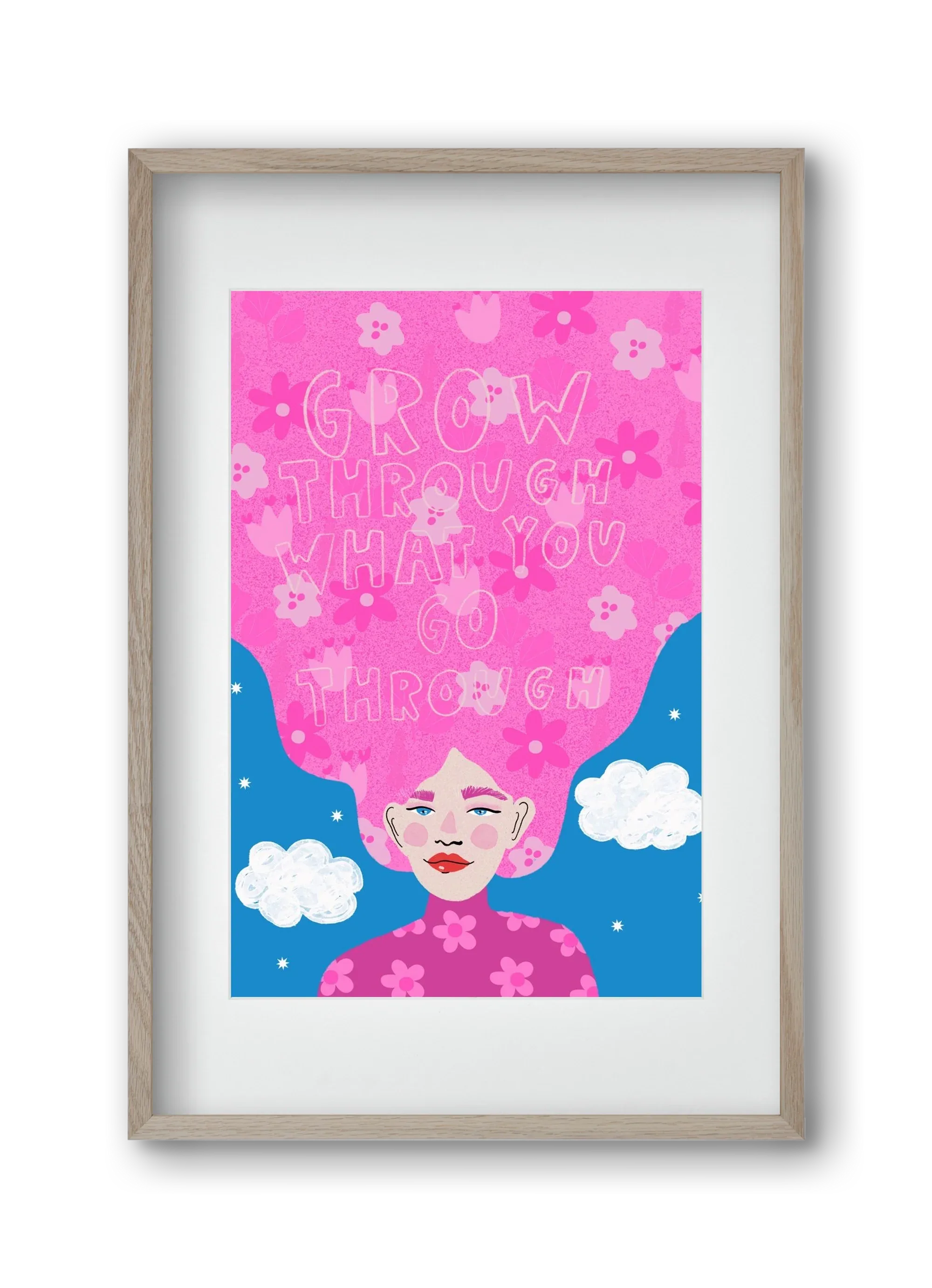 Grow Through What You Go Through - artbridge