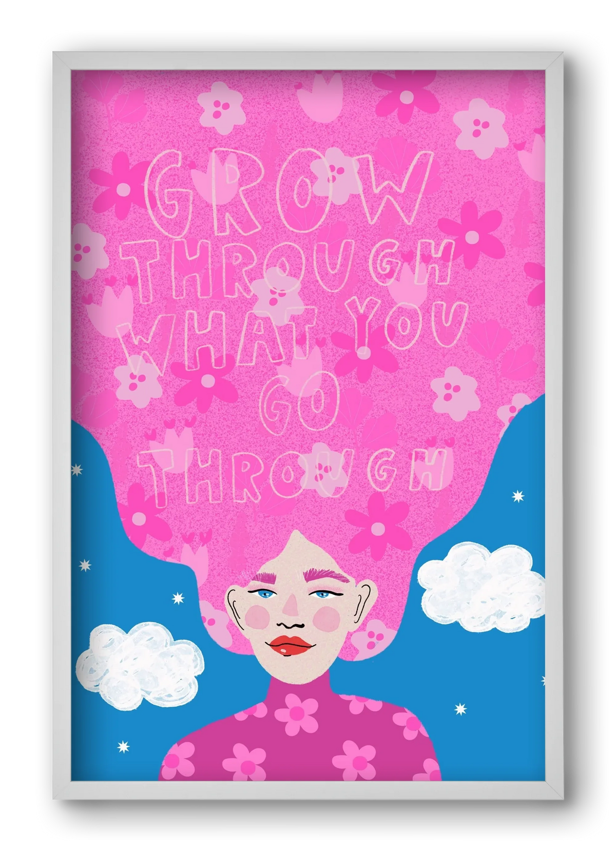 Grow Through What You Go Through - artbridge