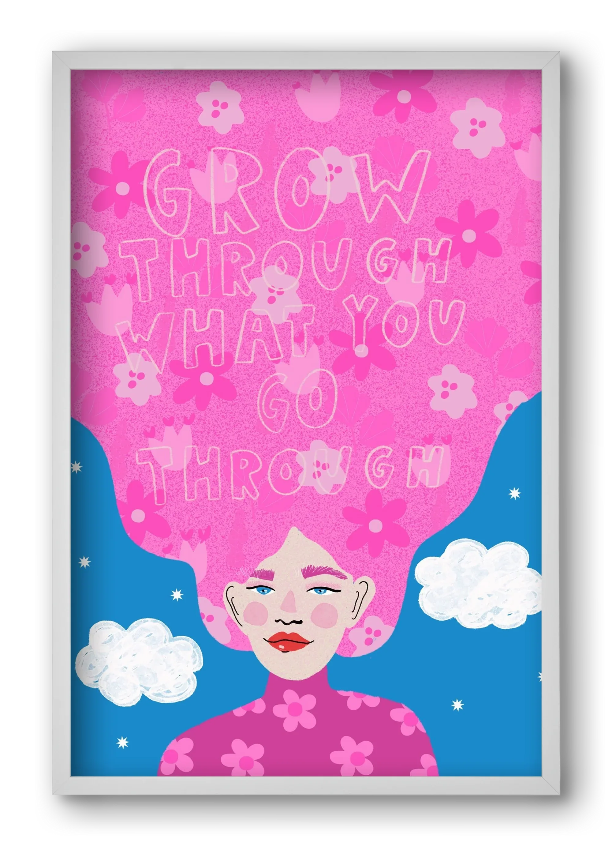 Grow Through What You Go Through - artbridge