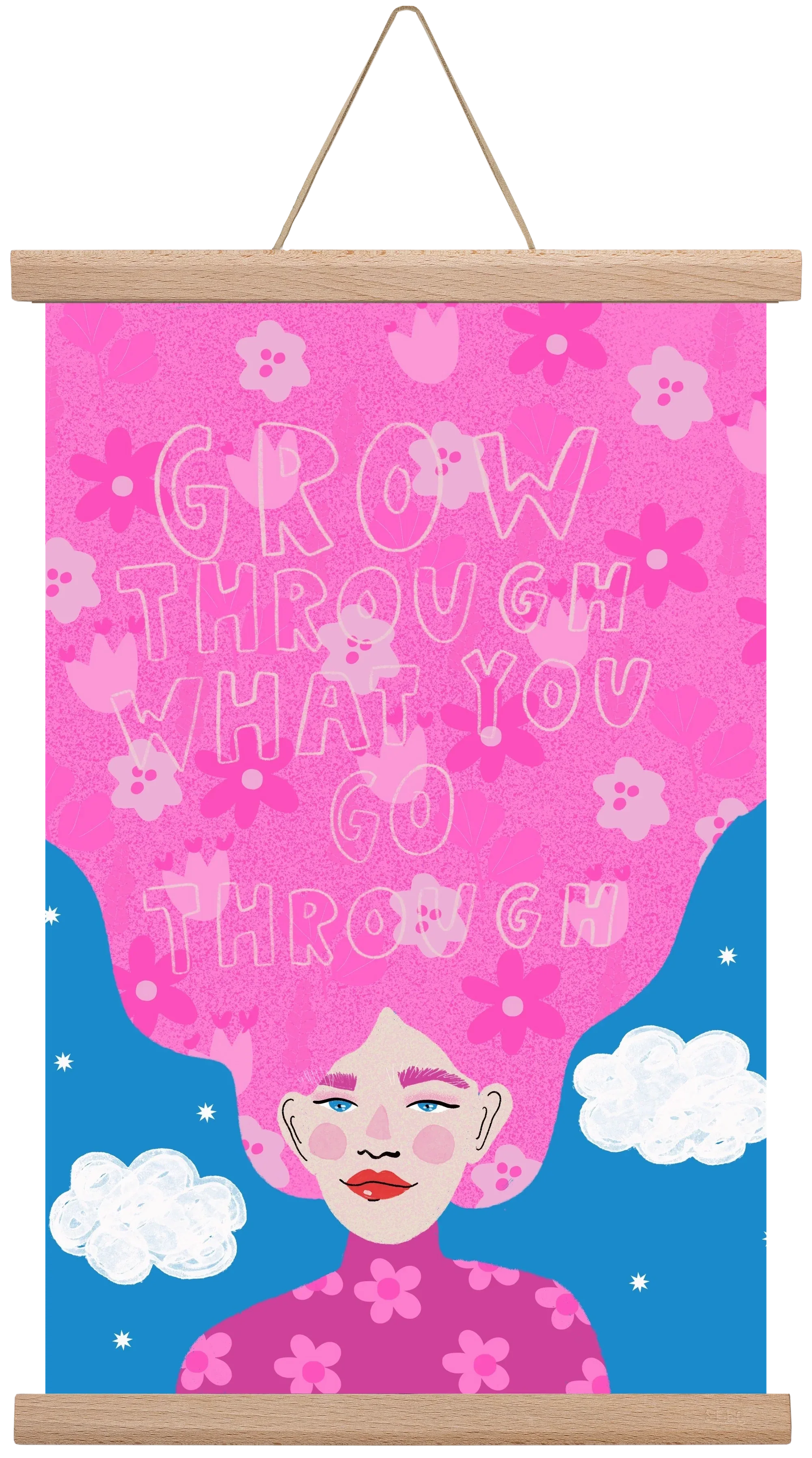 Grow Through What You Go Through - artbridge